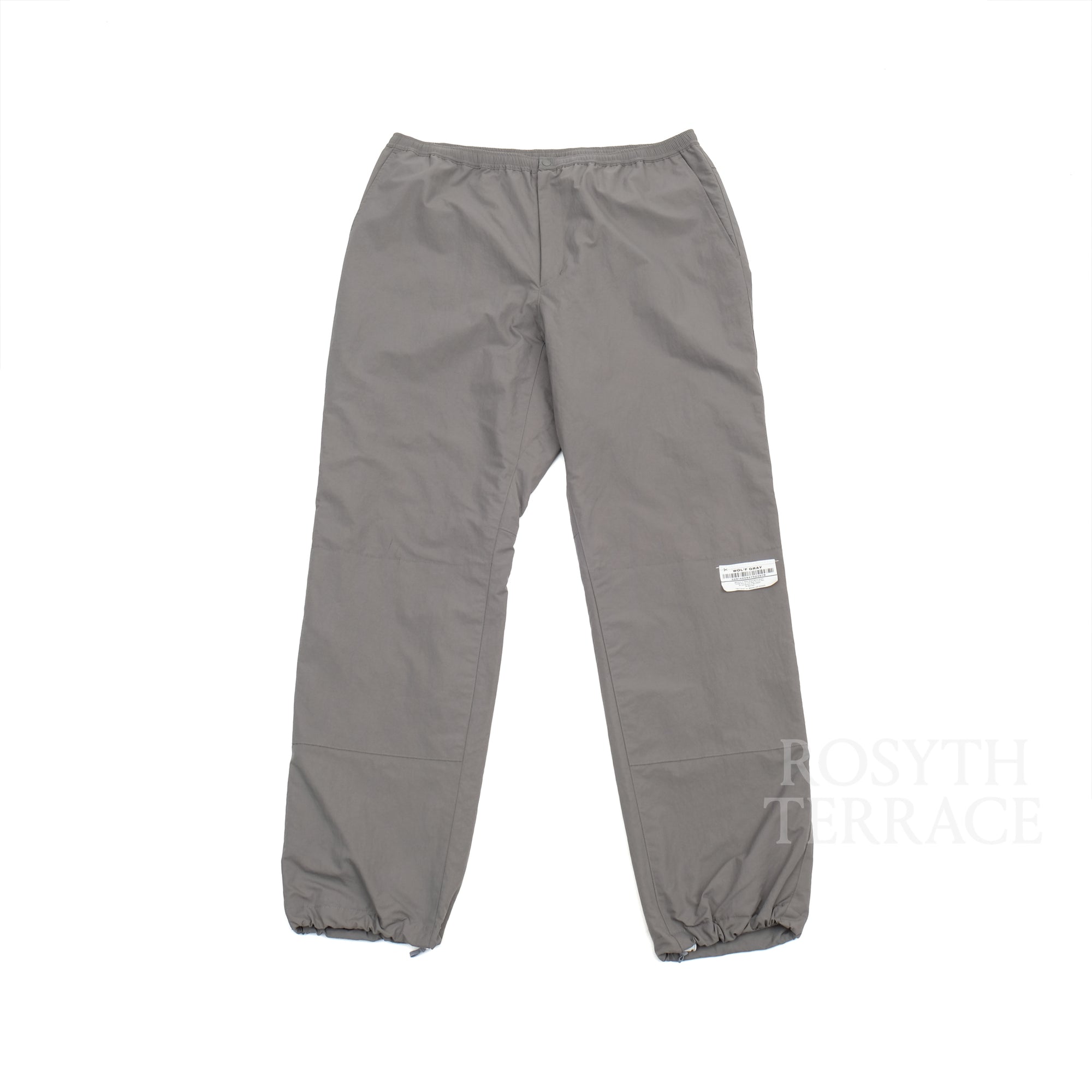 【WHIMSY x ALWAYTH / W OL 'F GRAY PANELED SNAP PLCKT ANORAK & TRACK PANTS / SIZE 2】