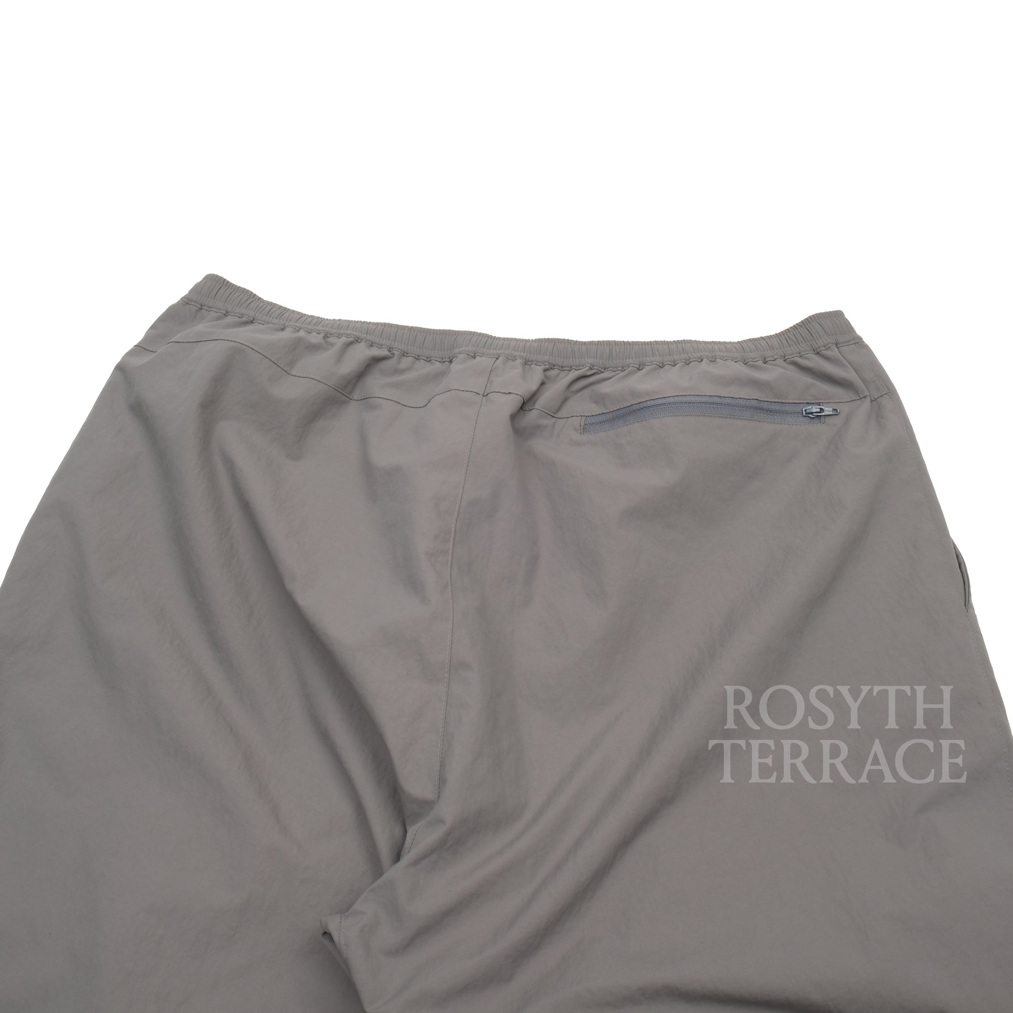 【WHIMSY x ALWAYTH / W OL 'F GRAY PANELED SNAP PLCKT ANORAK & TRACK PANTS / SIZE 2】