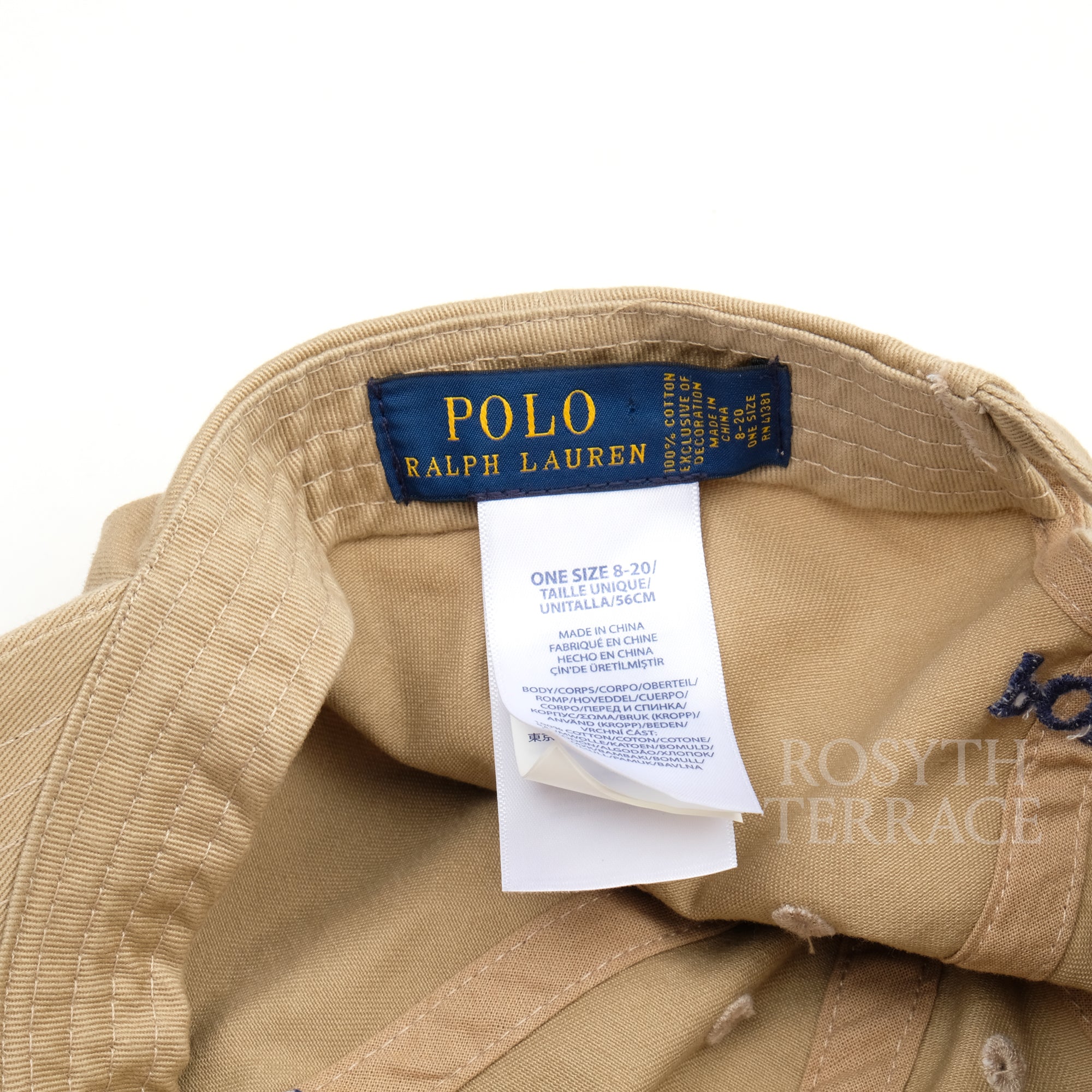 【POLO by Ralph Lauren / COTTON CAP (KHAKI) / OS】