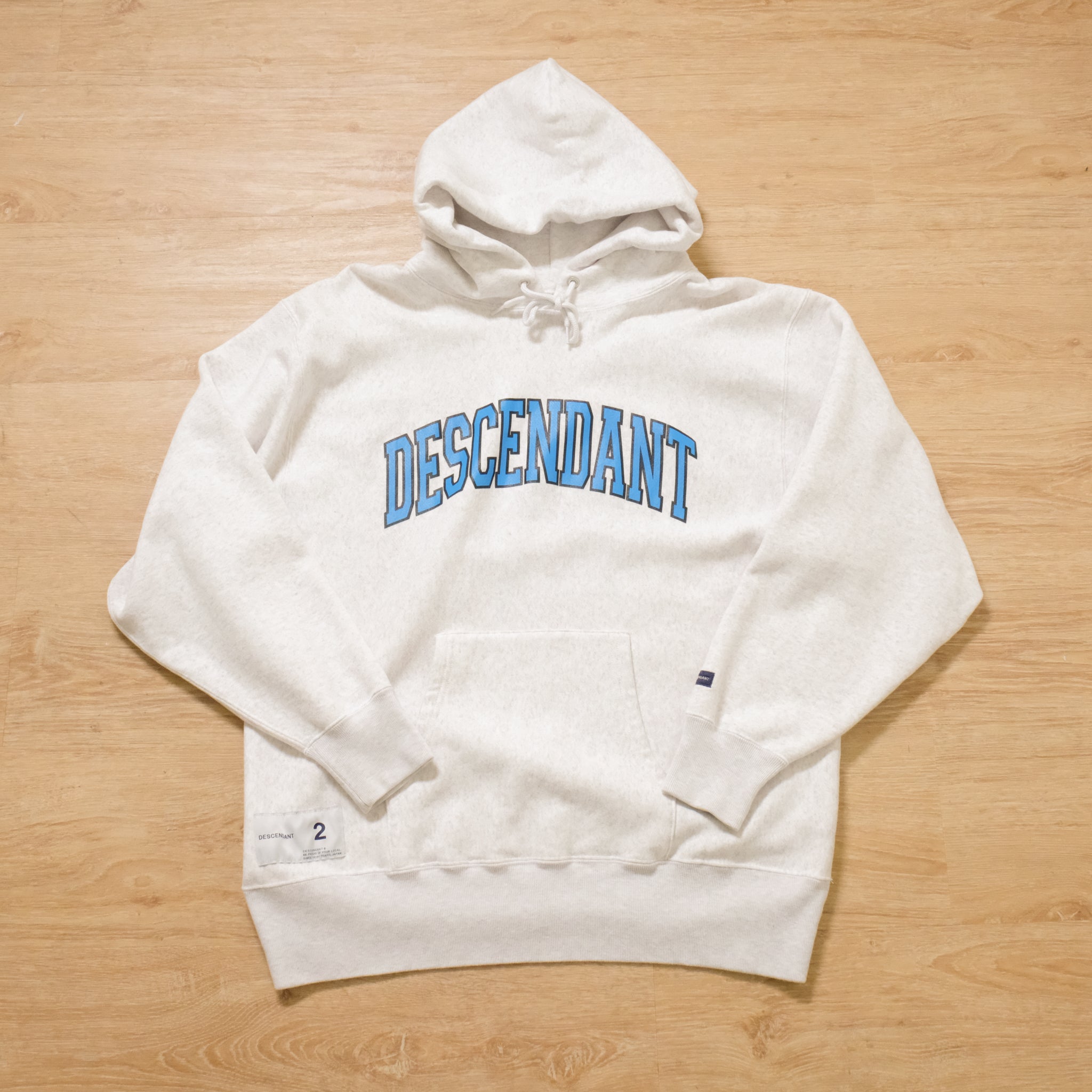 【DESCENDANT / TEAM HOODED SWEATSHIRT / SIZE 2】