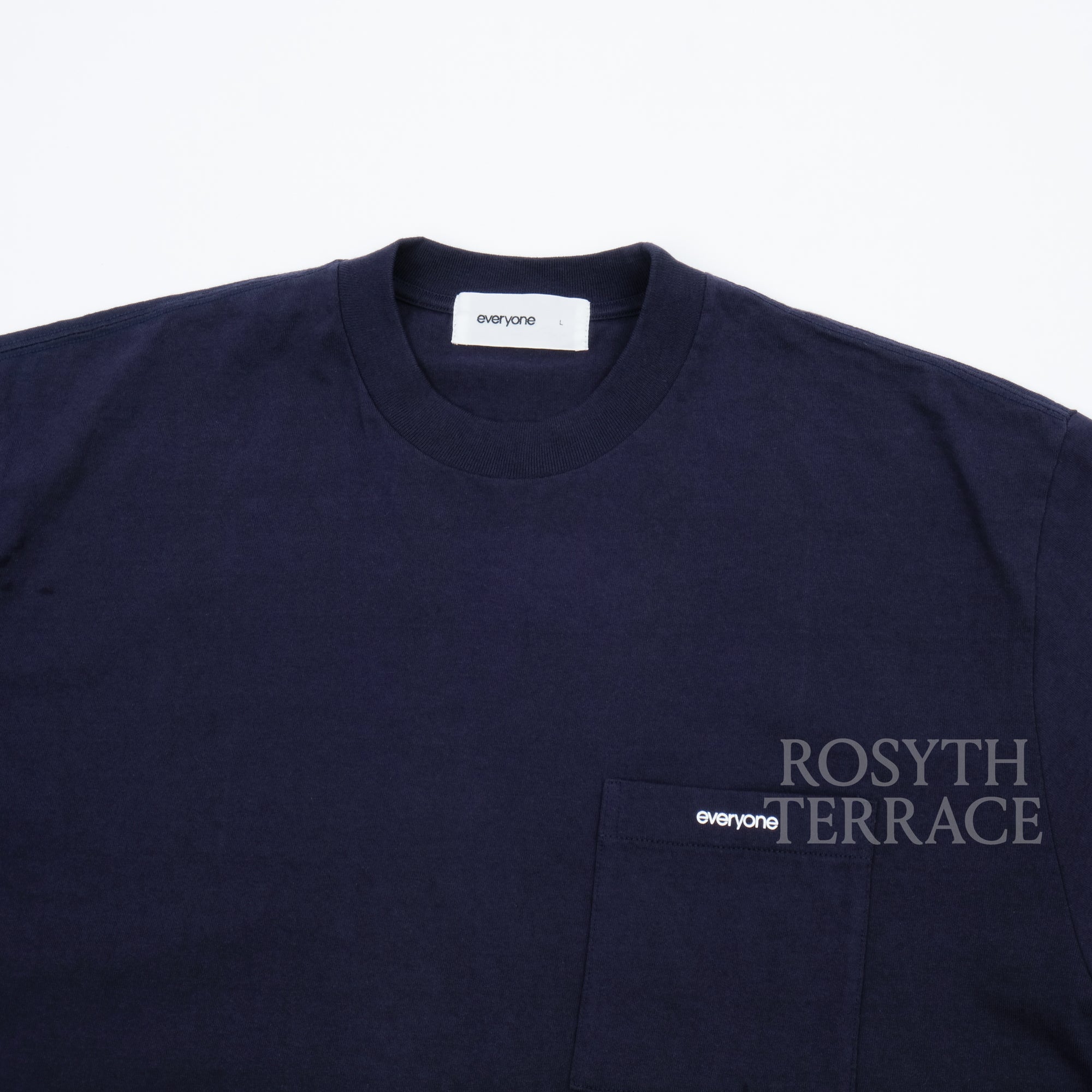 【everyone / POCKET TEE (NAVY) / SIZE L】