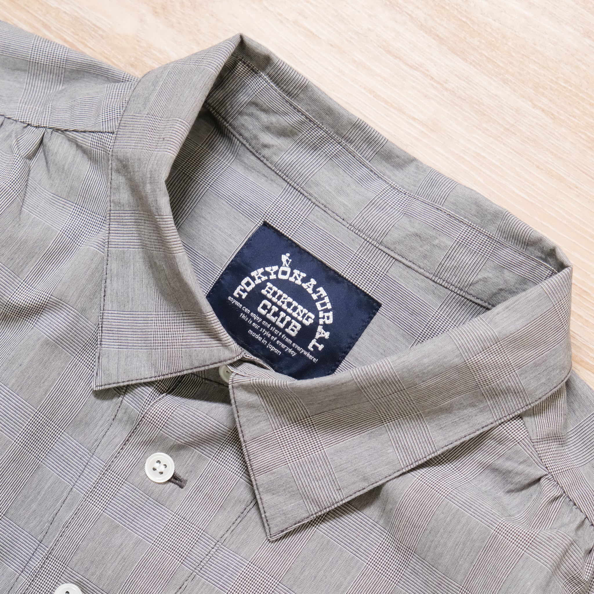 【NATURAL HIKING CLUB / NHC SURVEY SHIRT IV (GREY) / SIZE M】