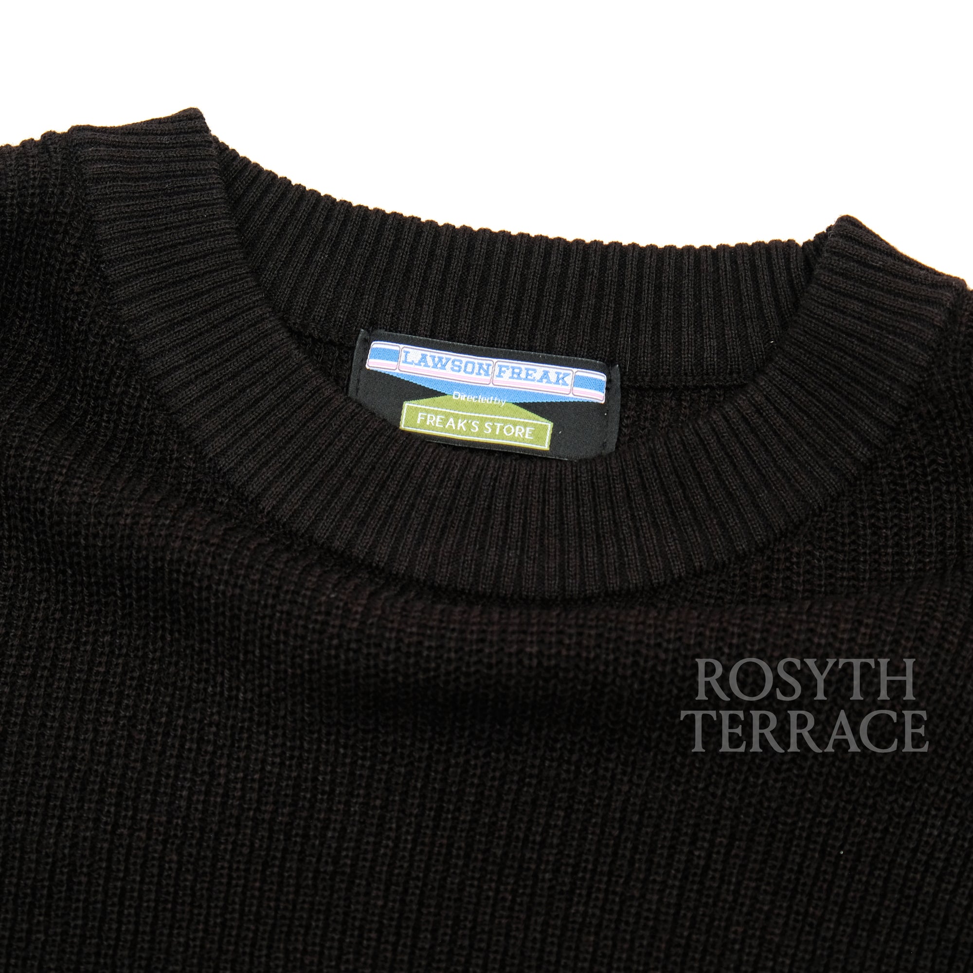 【FREAK'S STORE for LAWSON / 'LAWSON FREAK' INSTANT KNIT (BLACK) / SIZE L-XL】