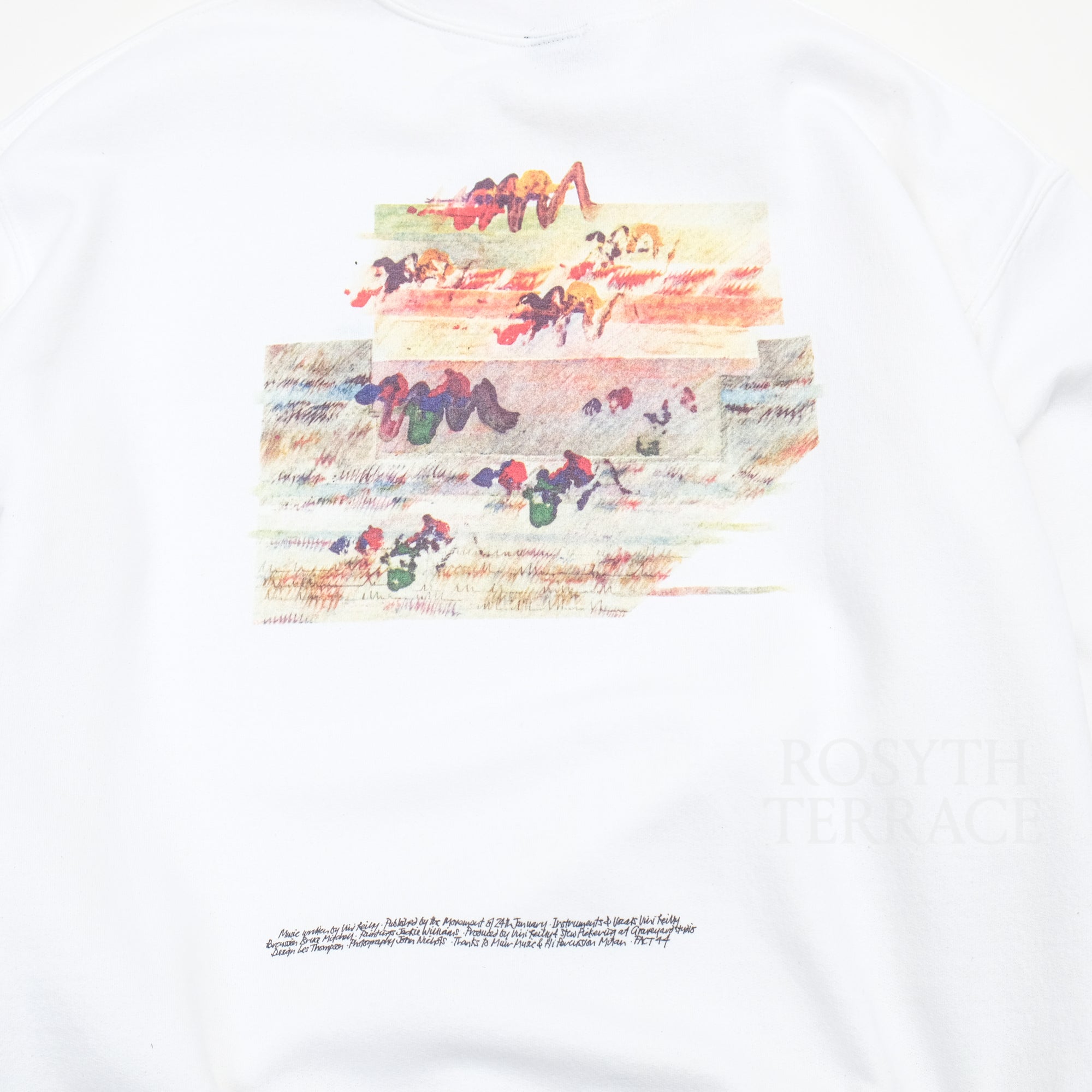【VIVA STRANGE BOUTIQUE / THE DURUTTI COLUMN “LC” EMB SWEATSHIRT / SIZE L】
