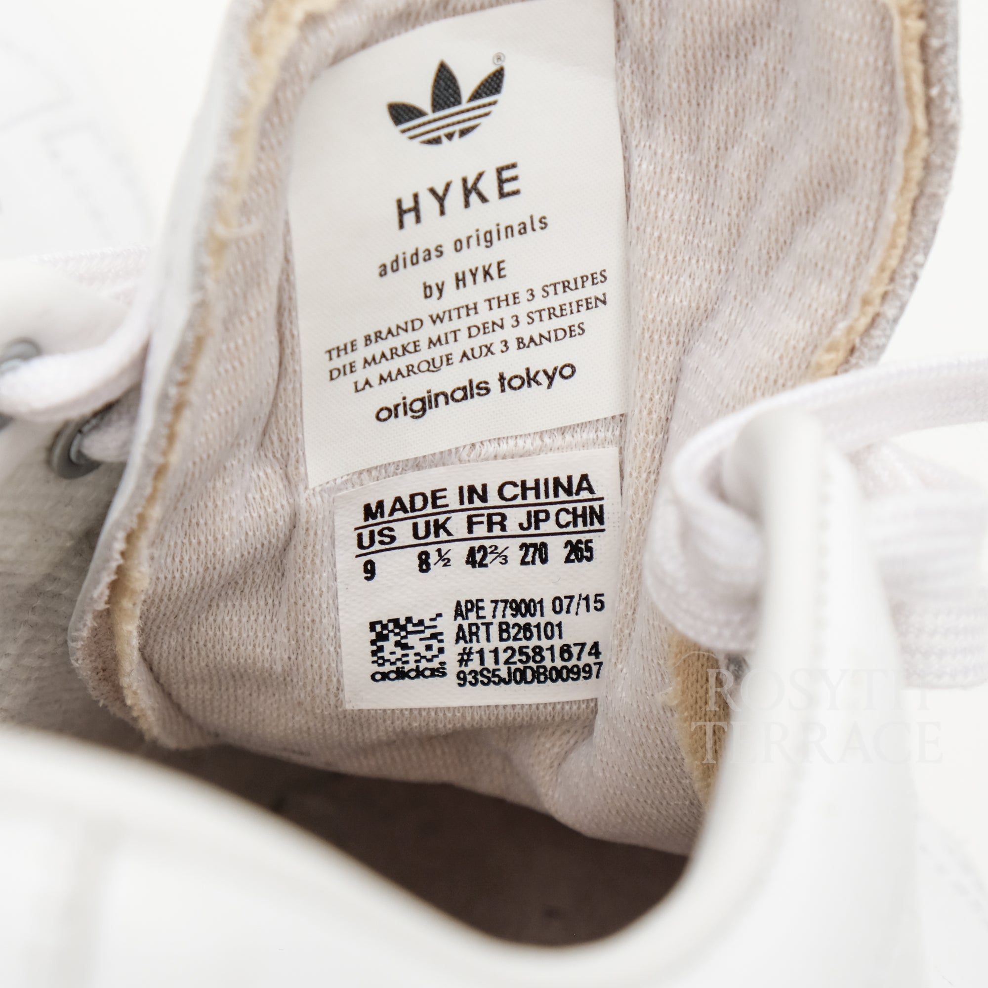 【HYKE x adidas / STAN SMITH (WHITE) / US9】