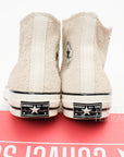 【CONVERSE / CHUCK TAYLOR ALL STAR 70 HI SUEDE (PARCHMENT) / US8.5】