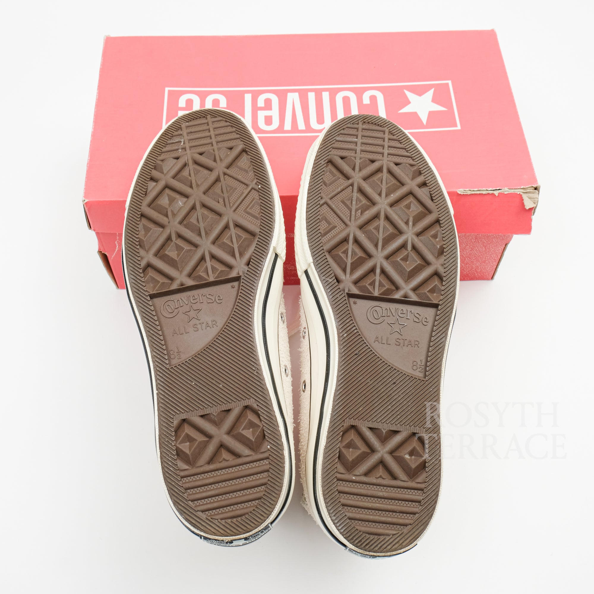 【CONVERSE / CHUCK TAYLOR ALL STAR 70 HI SUEDE (PARCHMENT) / US8.5】