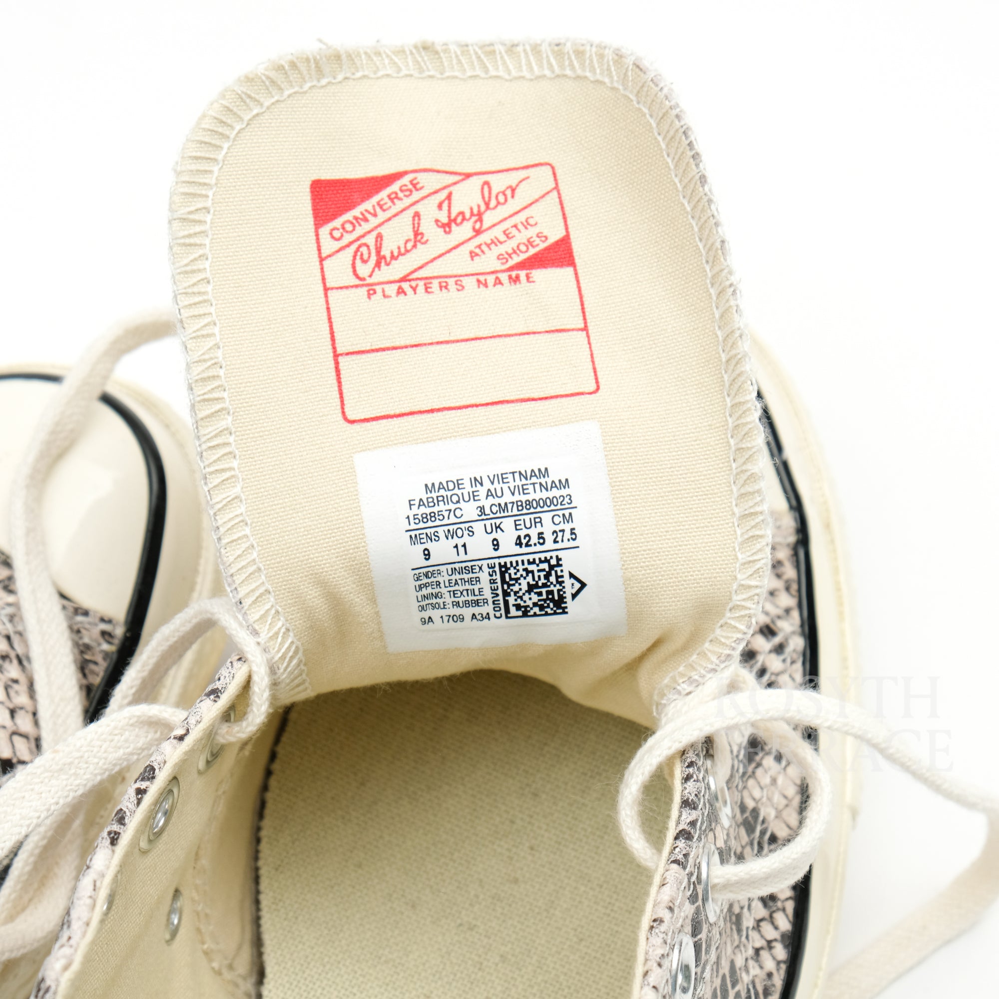 【CONVERSE / CHUCK TAYLOR ALL STAR 70 LOW (SNAKESKIN) / US9】