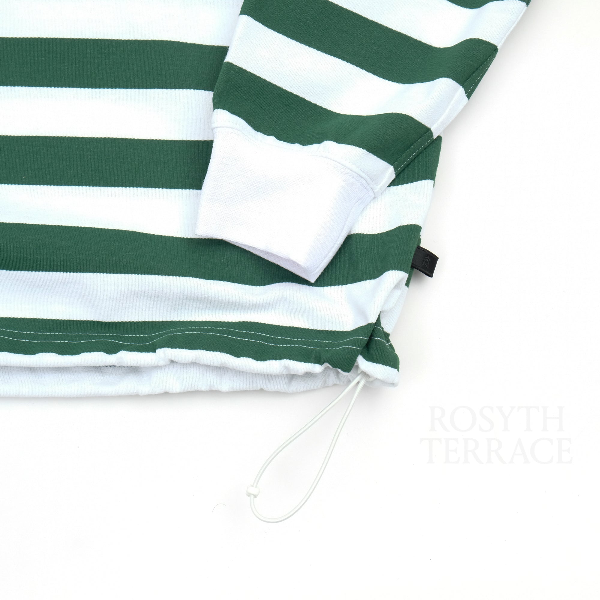 【DAIWA PIER39 / TECH DRAWSTRING BORDER LS / SIZE M】