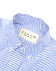 【FARAH JAPAN / BD SHIRT LS (BLUE) / SIZE L】