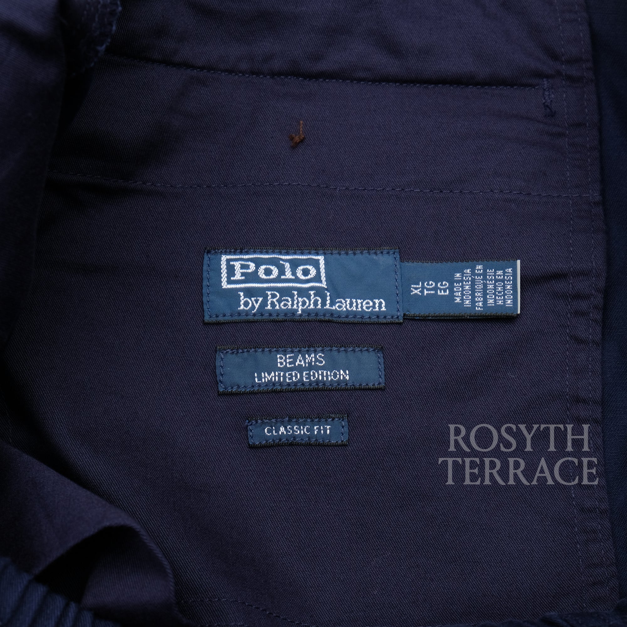 【POLO by Ralph Lauren for BEAMS / GOLD LOGO SHORTS / SIZE XL】