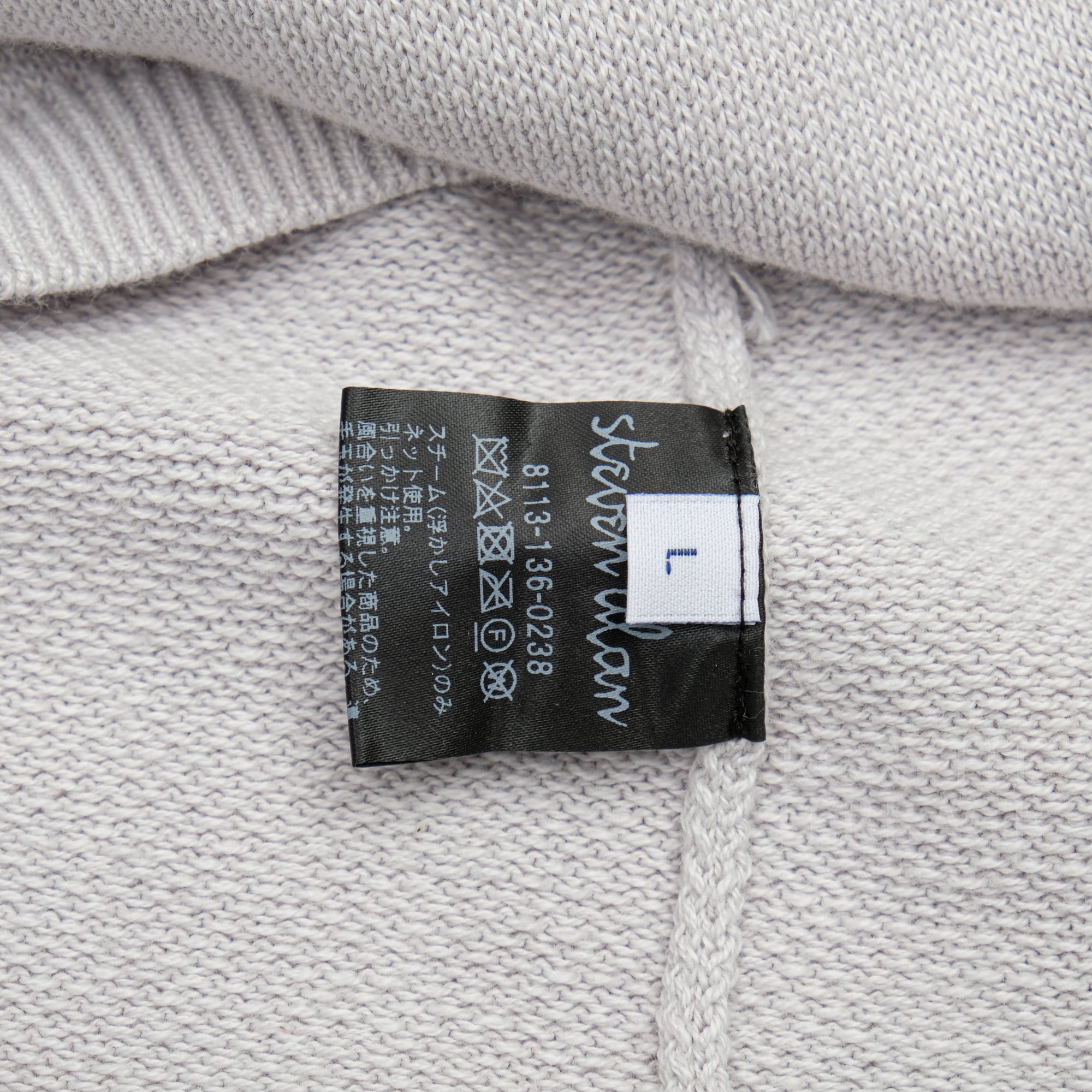 【steven alan / CTN SLIP LONG SLEEVE POLO SHIRT LOOSE / SIZE L】