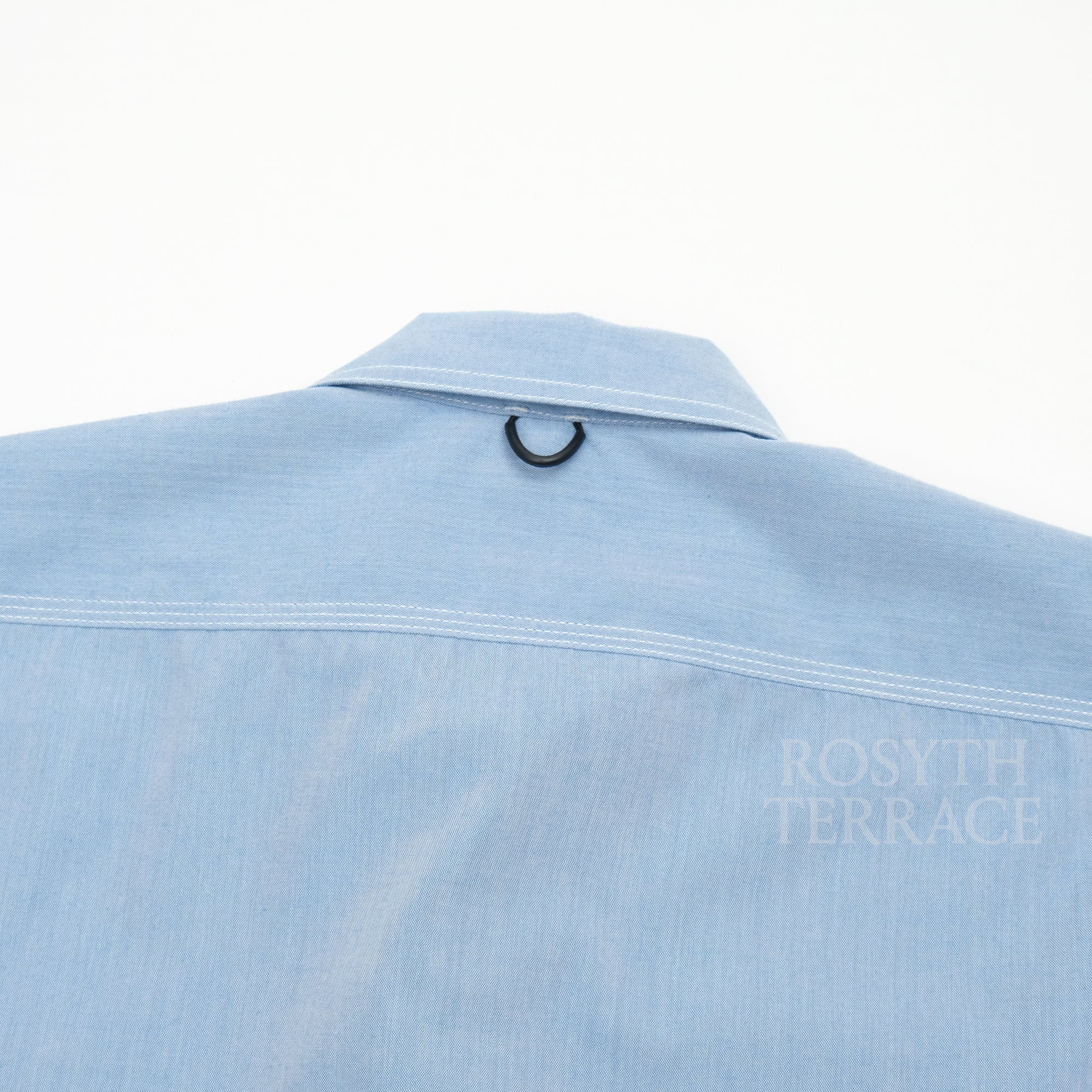 【DAIWA PIER39 / TECH ELBOW PATCH WORK SHIRT CHAMBRAY / SIZE M】