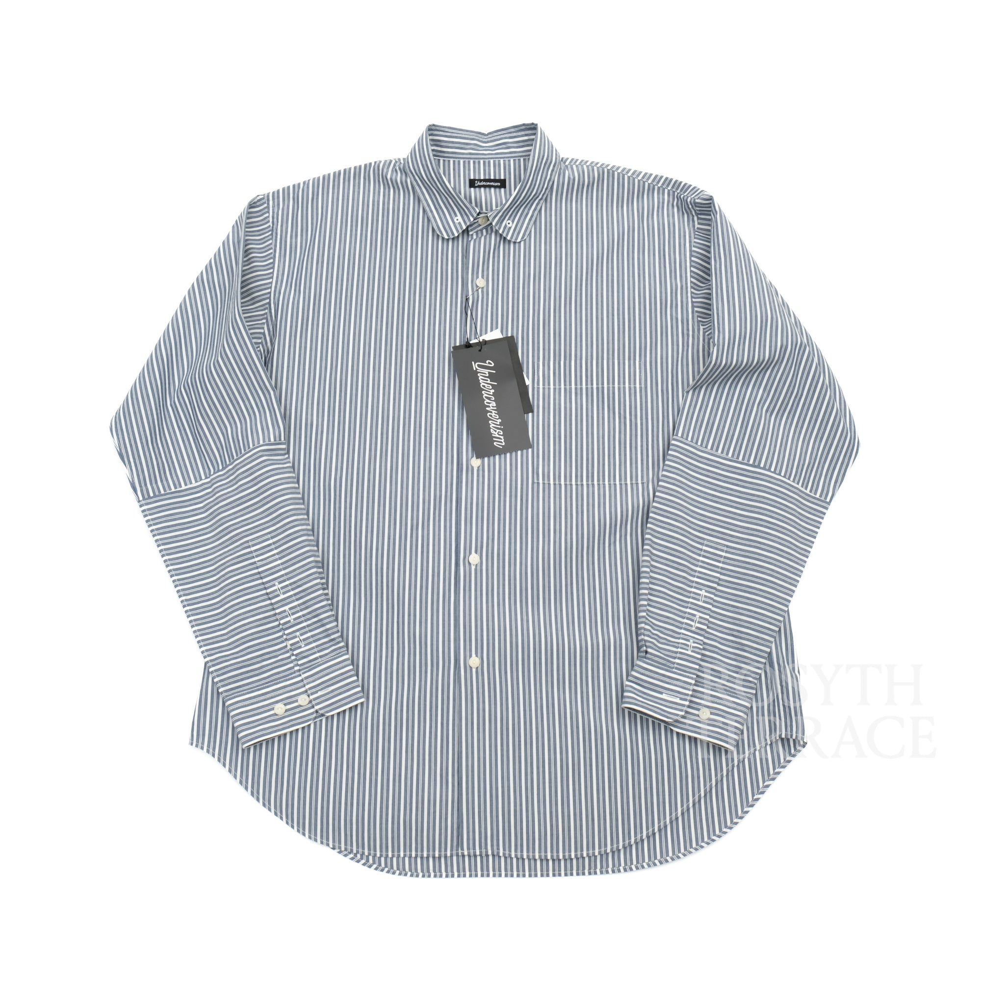 【UNDERCOVER / CUSTOM HAGI STRIPE SHIRT LS / SIZE 5】