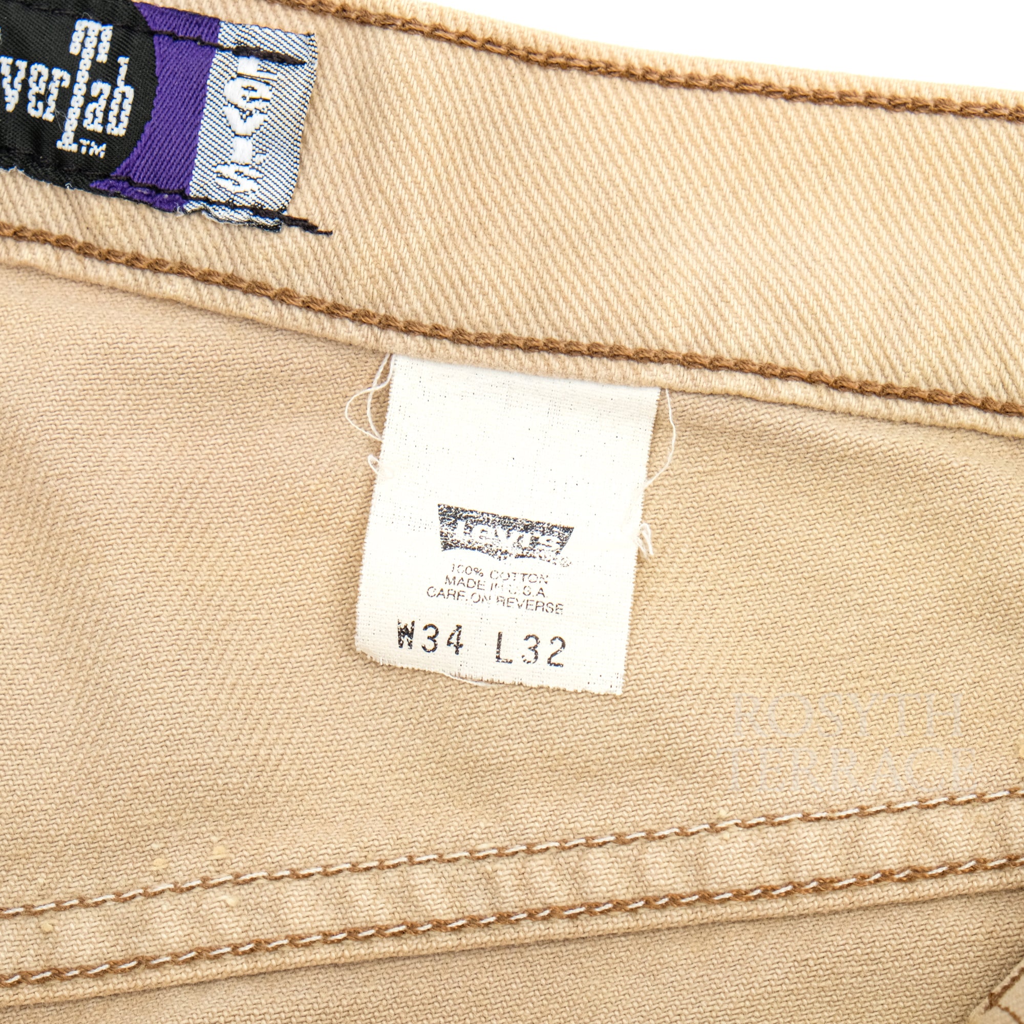 【90s Levi's SilverTab / BAGGY 'MADE IN USA' / W34 x L32】