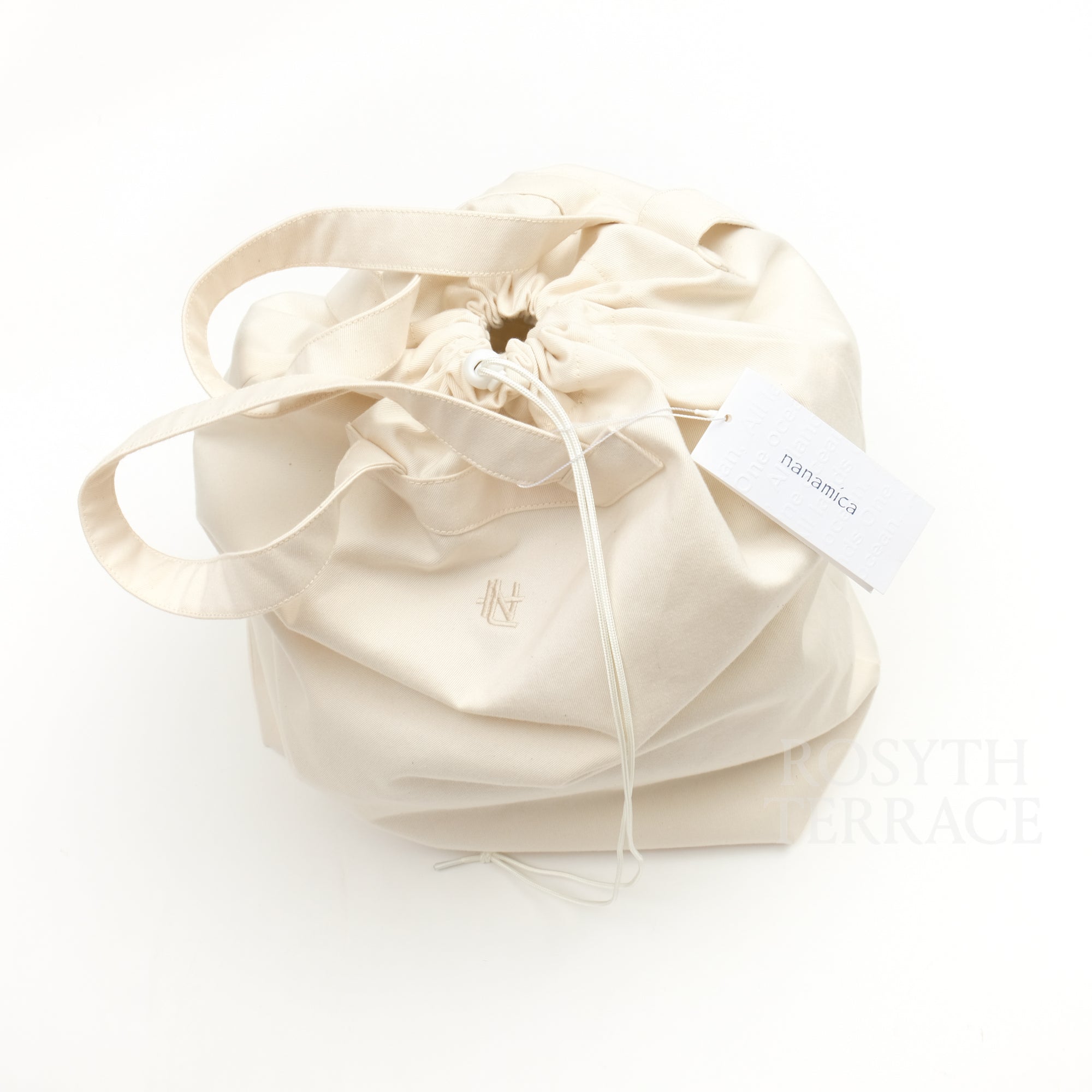 【nanamica / LOGO EMB COTTON BLEND TOTE BAG / OS】