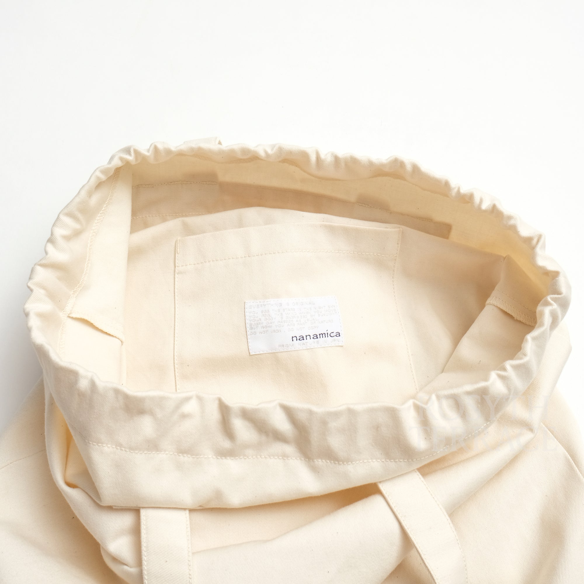 【nanamica / LOGO EMB COTTON BLEND TOTE BAG / OS】