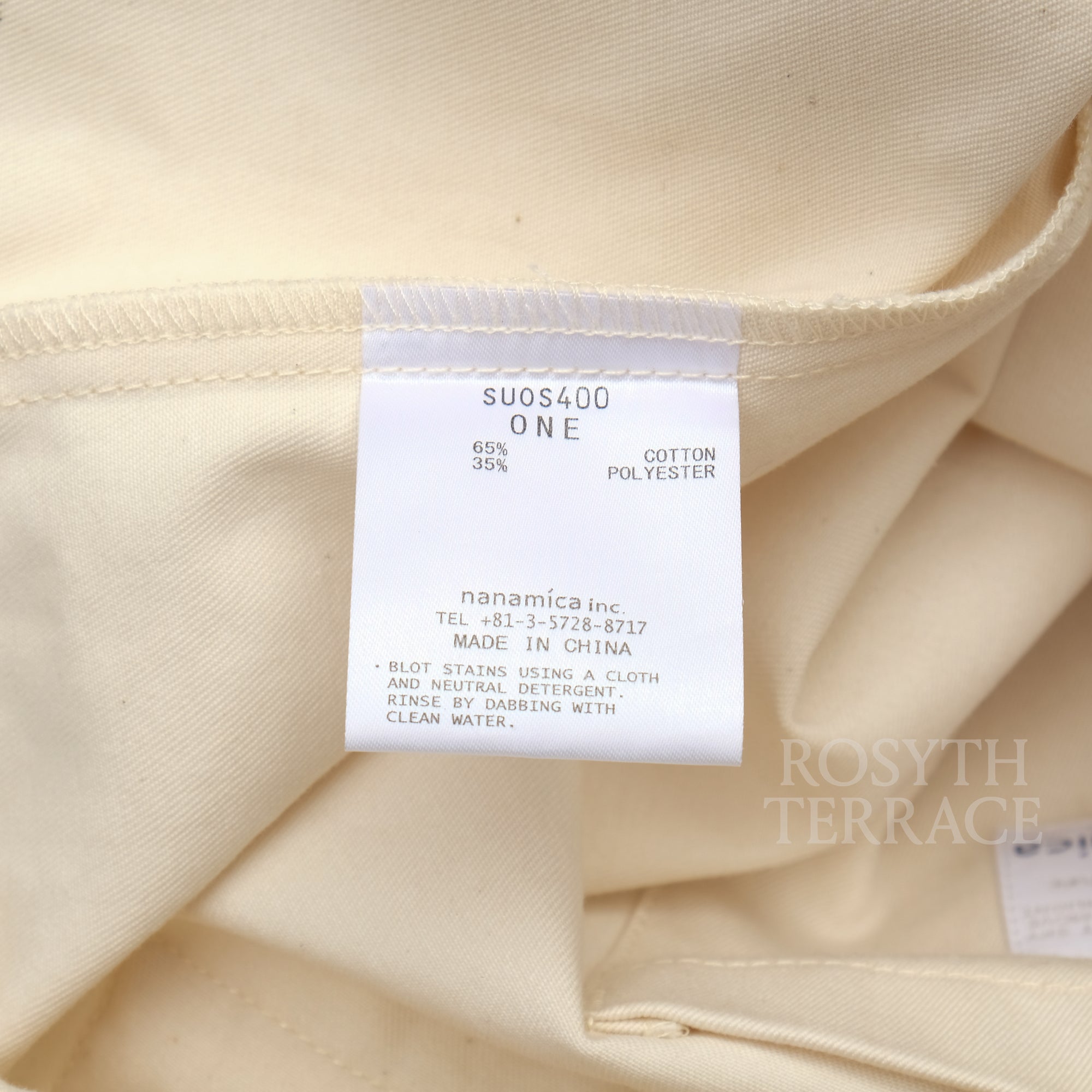 【nanamica / LOGO EMB COTTON BLEND TOTE BAG / OS】