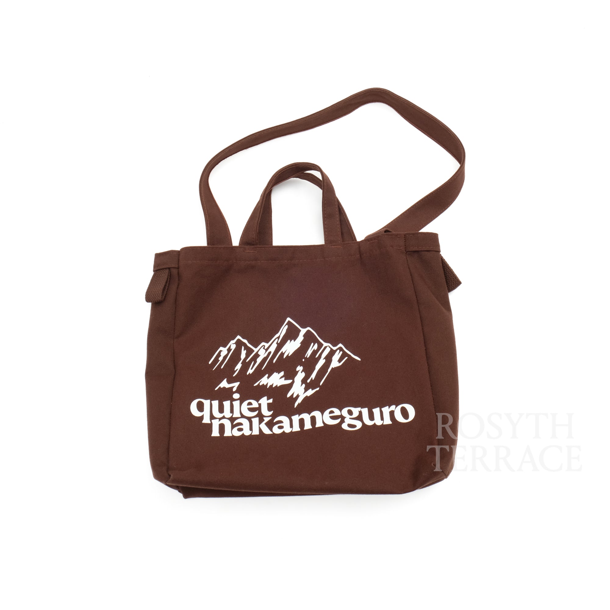【eye_C x quiet mountain cafe / QUIET NAKAMEGURO TOTE / OS】