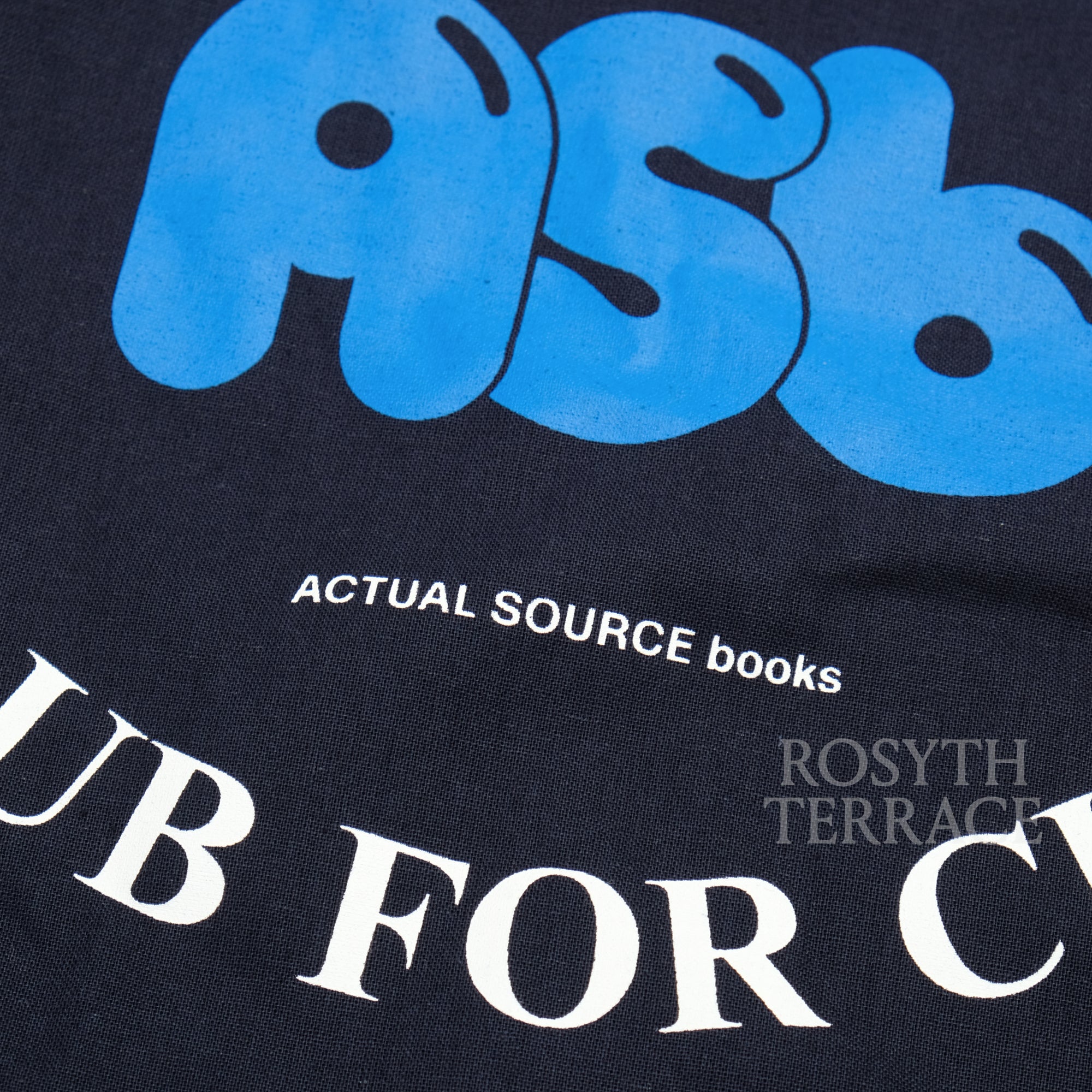【POPEYE MAGAZINE with ACTUAL SOURCE books / BOOK CLUB TOTE BAG / OS】
