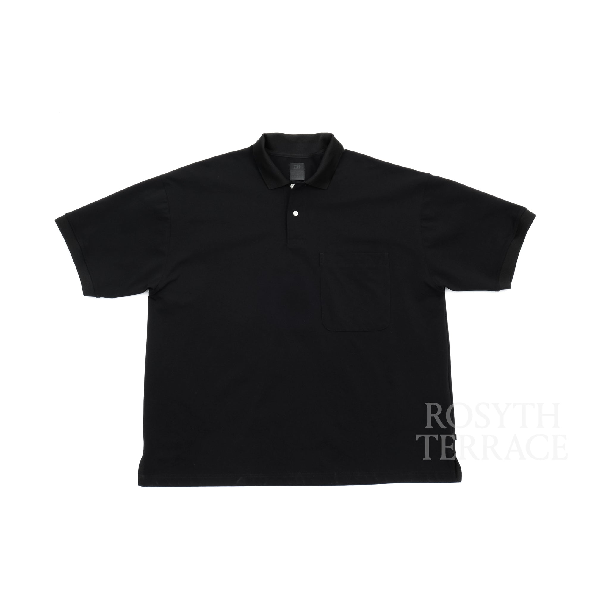 【DAIWA PIER39 / TECH POLO SHIRT SS (BLACK) / SIZE L】