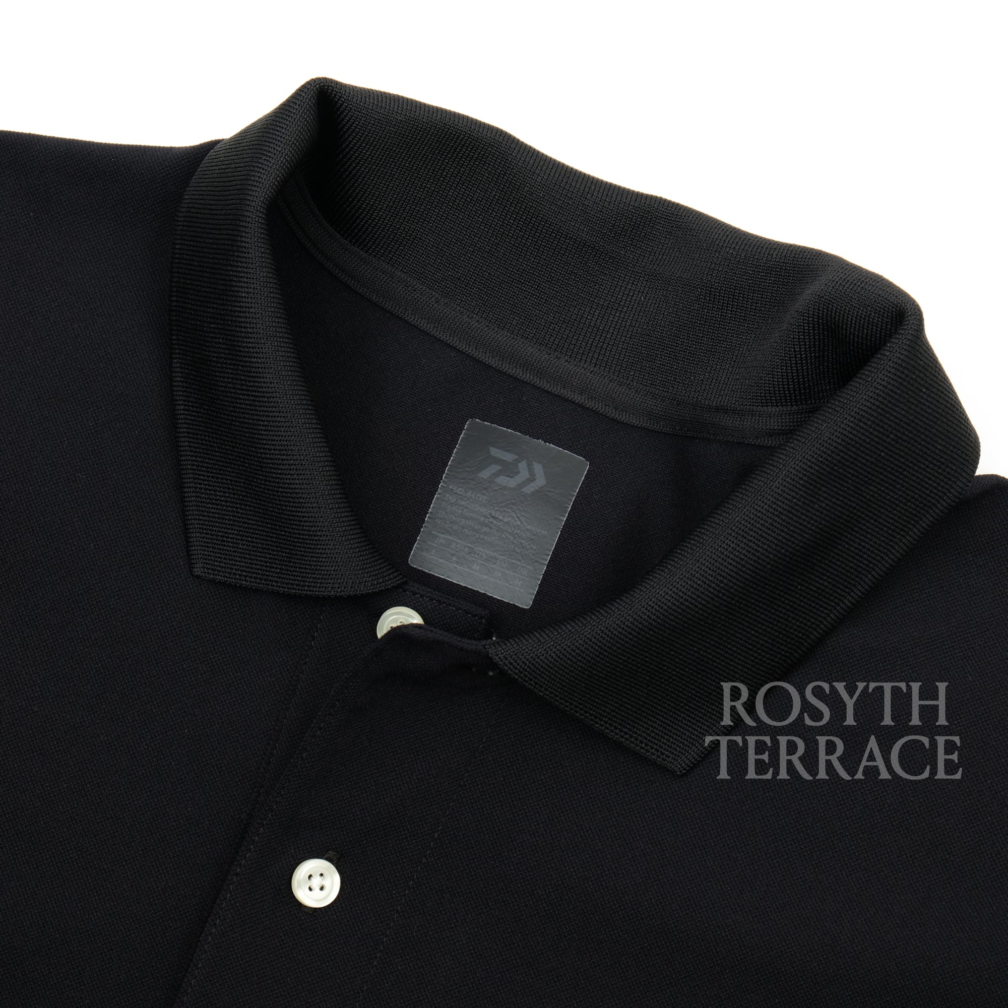 【DAIWA PIER39 / TECH POLO SHIRT SS (BLACK) / SIZE L】