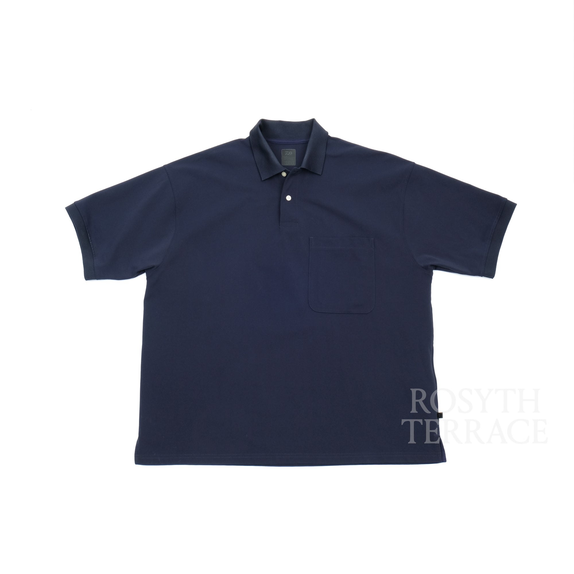 【DAIWA PIER39 / TECH POLO SHIRT SS (NAVY) / SIZE L】
