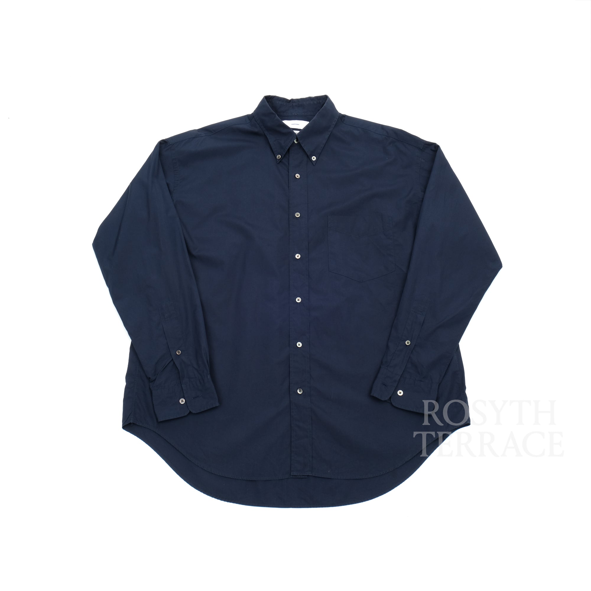 【Graphpaper / THOMAS MASON LS BD SHIRT NAVY / SIZE 2】