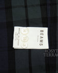 【BEAMS / BD LS SHIRT BLACKWATCH / SIZE M】
