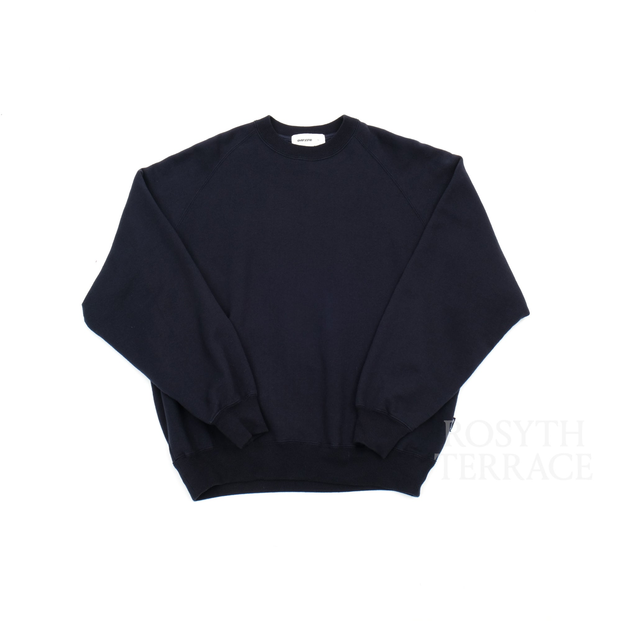 【everyone / CLASSIC CREW SWEATSHIRT (NAVY) / SIZE L】