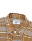 【Unlikely / ELBOW PATCH FLANNEL WORK SHIRT / SIZE M】