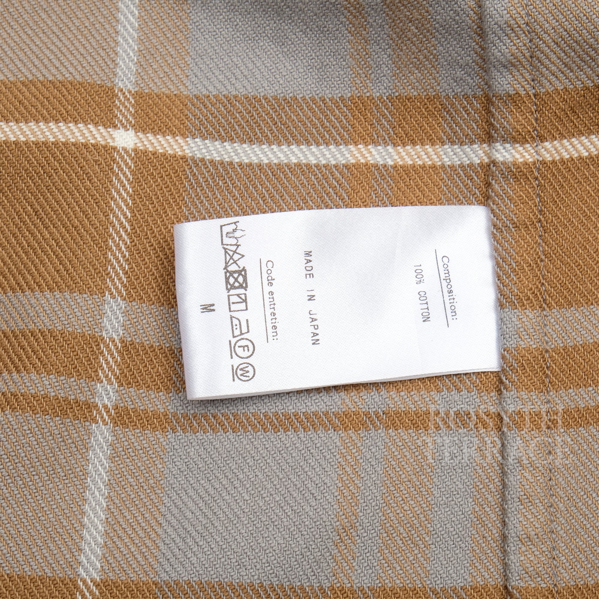 【Unlikely / ELBOW PATCH FLANNEL WORK SHIRT / SIZE M】