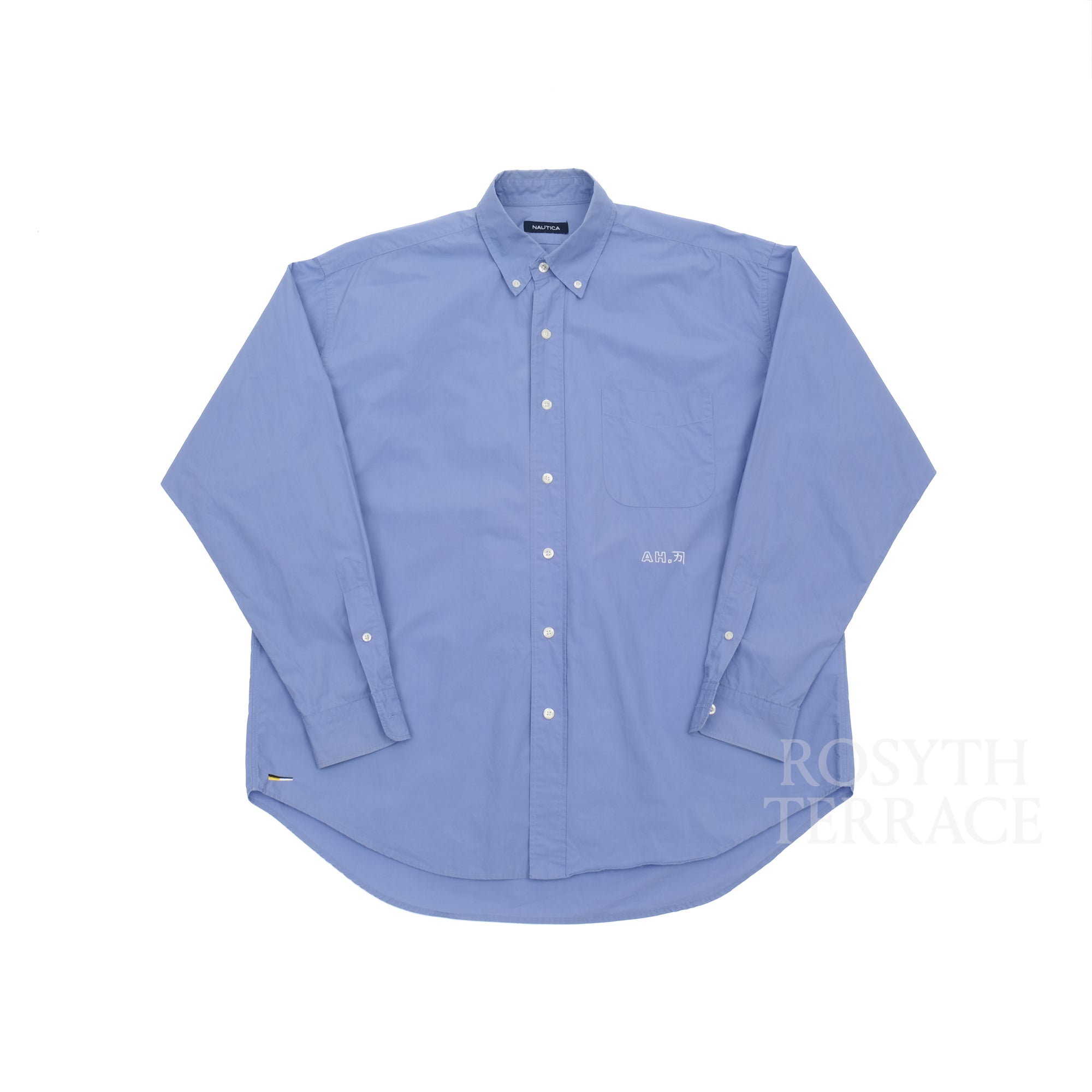 【AH.H & SSZ for NAUTICA JAPAN / BD SHIRT LS / SIZE M】