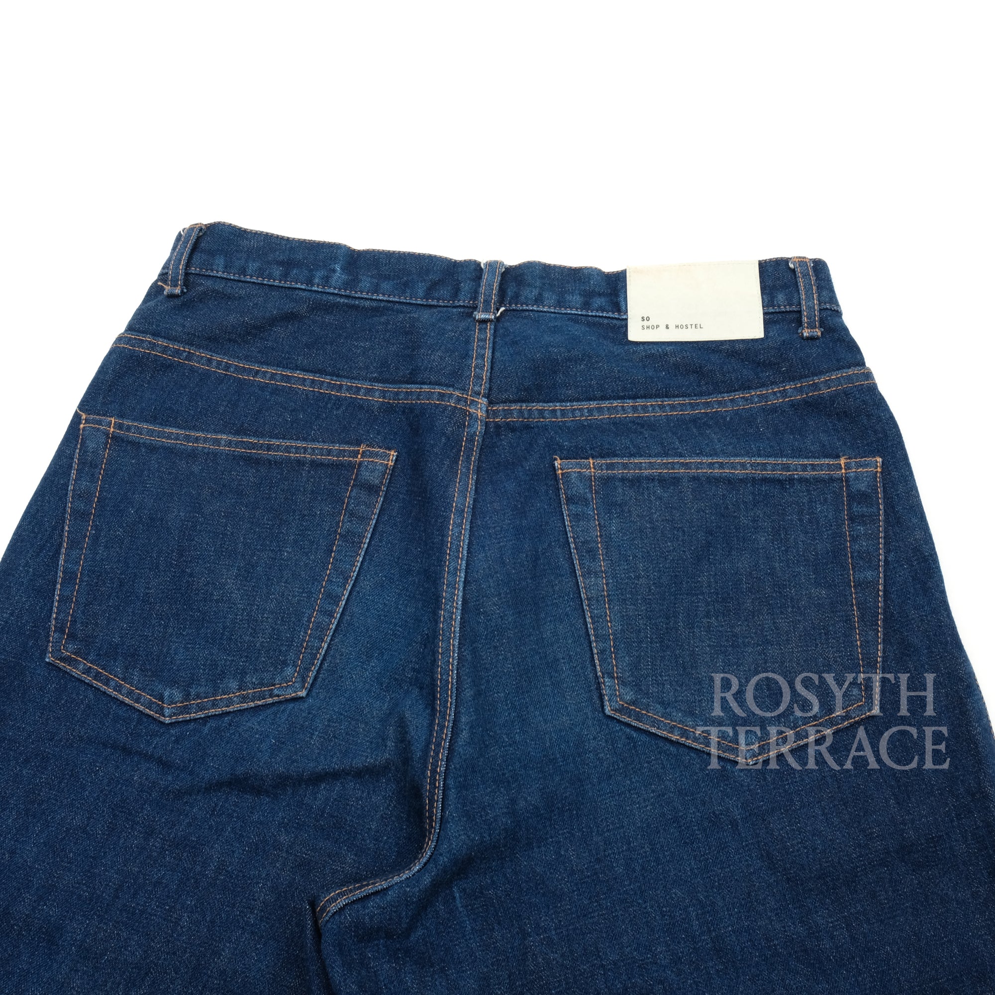 【SO SHOP & HOSTEL / 5 POCKET DENIM PANTS (ONE WASH) / SIZE L】