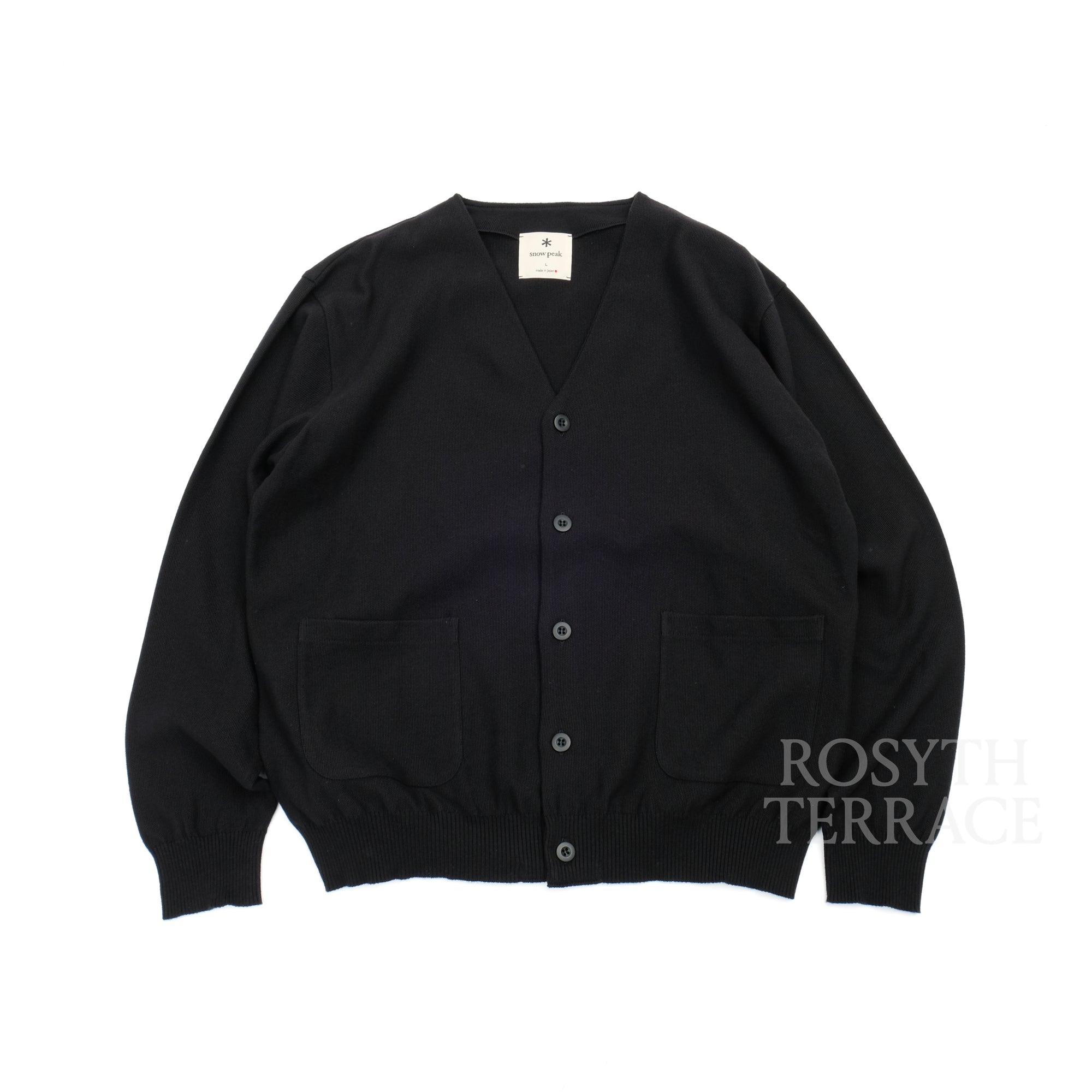 【snow peak / COPE KNITTED CARDIGAN / SIZE L】