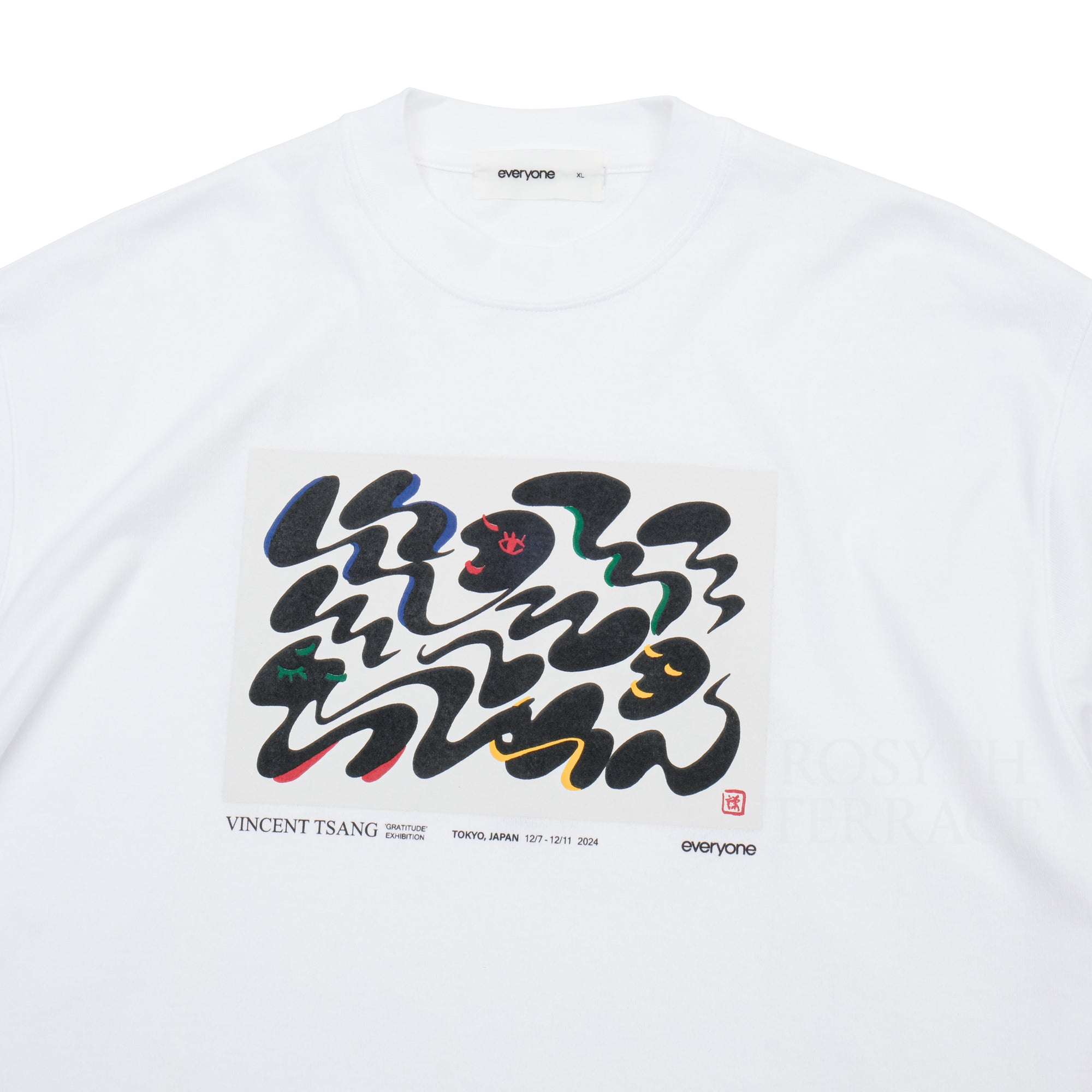 【everyone / VINCENT TSANG GRATITUTE SS TEE / SIZE XL】
