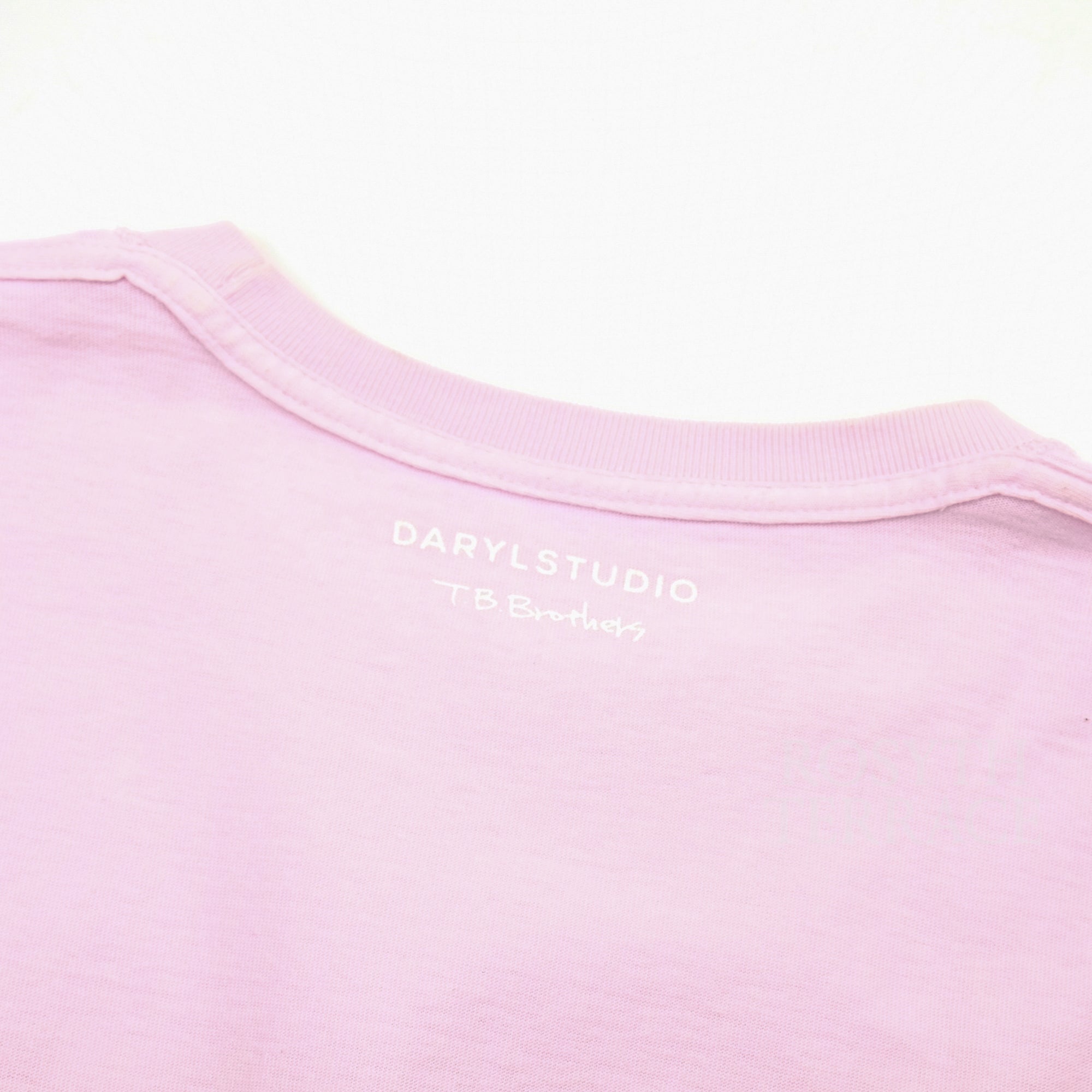 【ASTERISK x DARYL STUDIO + T.B.BROTHERS / LOVE TEE (PINK) / SIZE L】