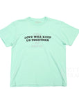 【ASTERISK x DARYL STUDIO + T.B.BROTHERS / LOVE TEE (MINT) / SIZE L】