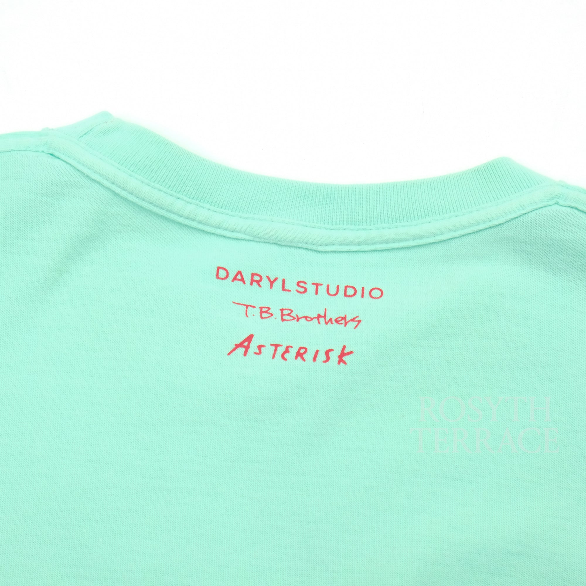 【ASTERISK x DARYL STUDIO + T.B.BROTHERS / LOVE TEE (MINT) / SIZE L】