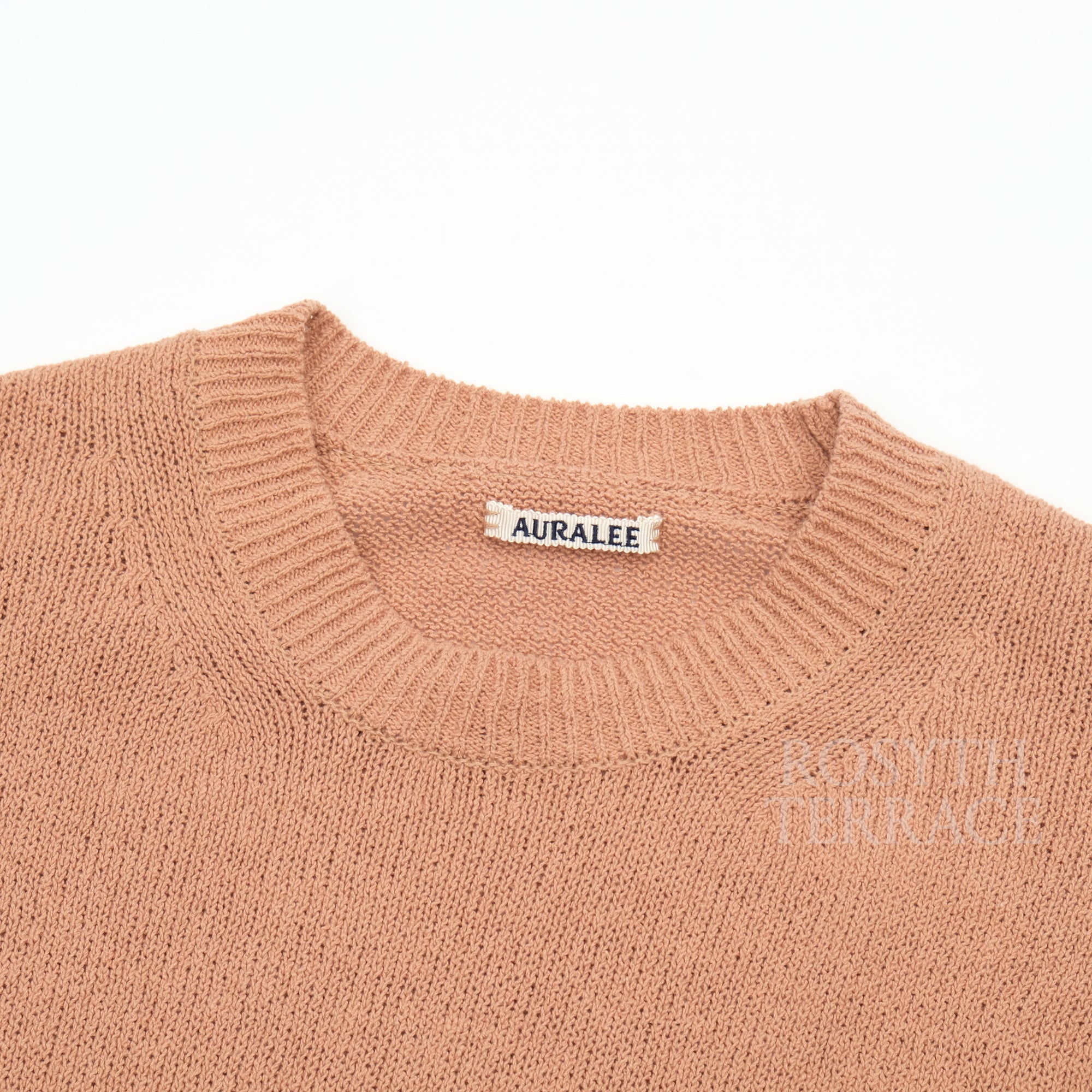【AURALEE / RIB KNIT PULLOVER / SIZE 4】