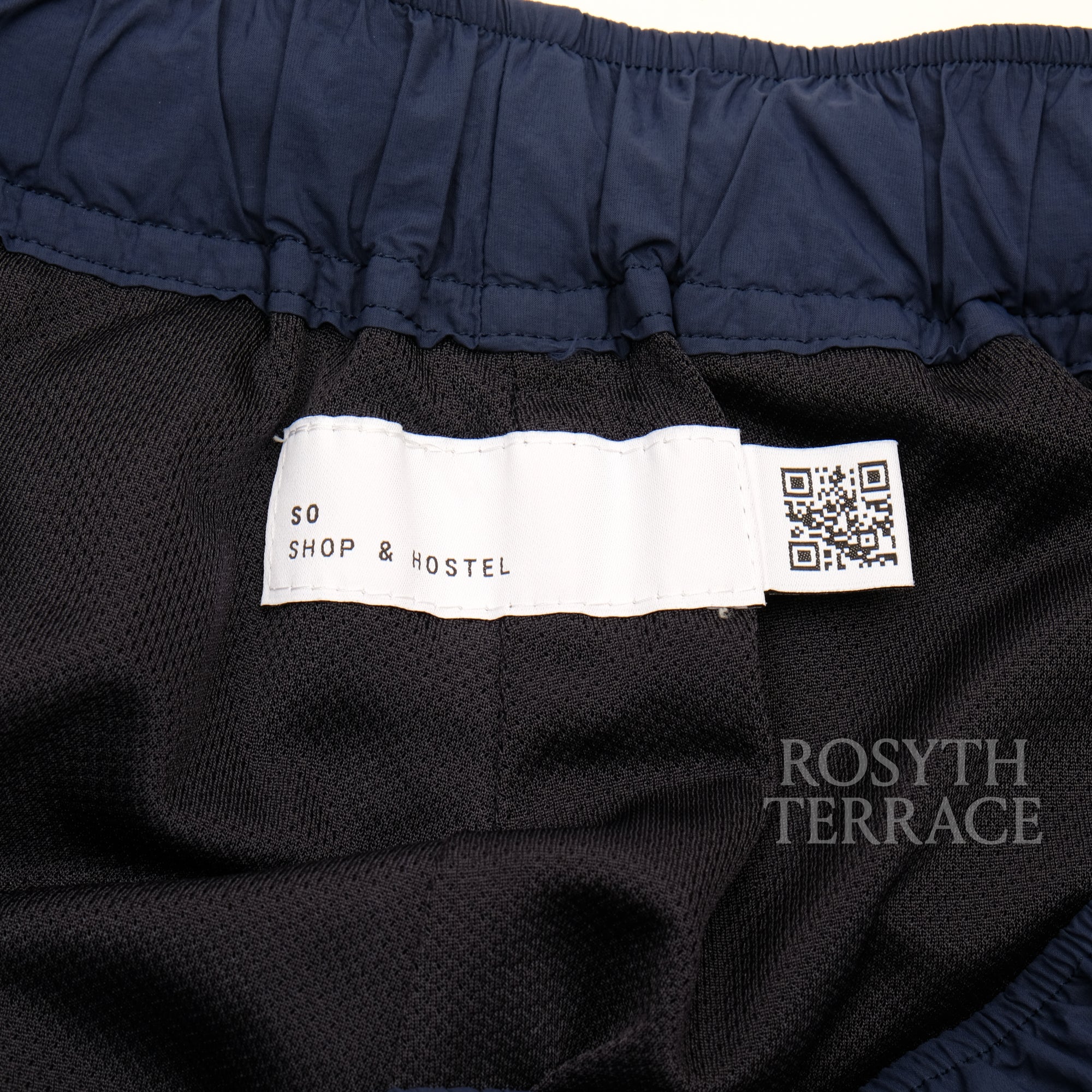 【SO SHOP & HOSTEL / NYLON SHORTS (NAVY) / SIZE L】