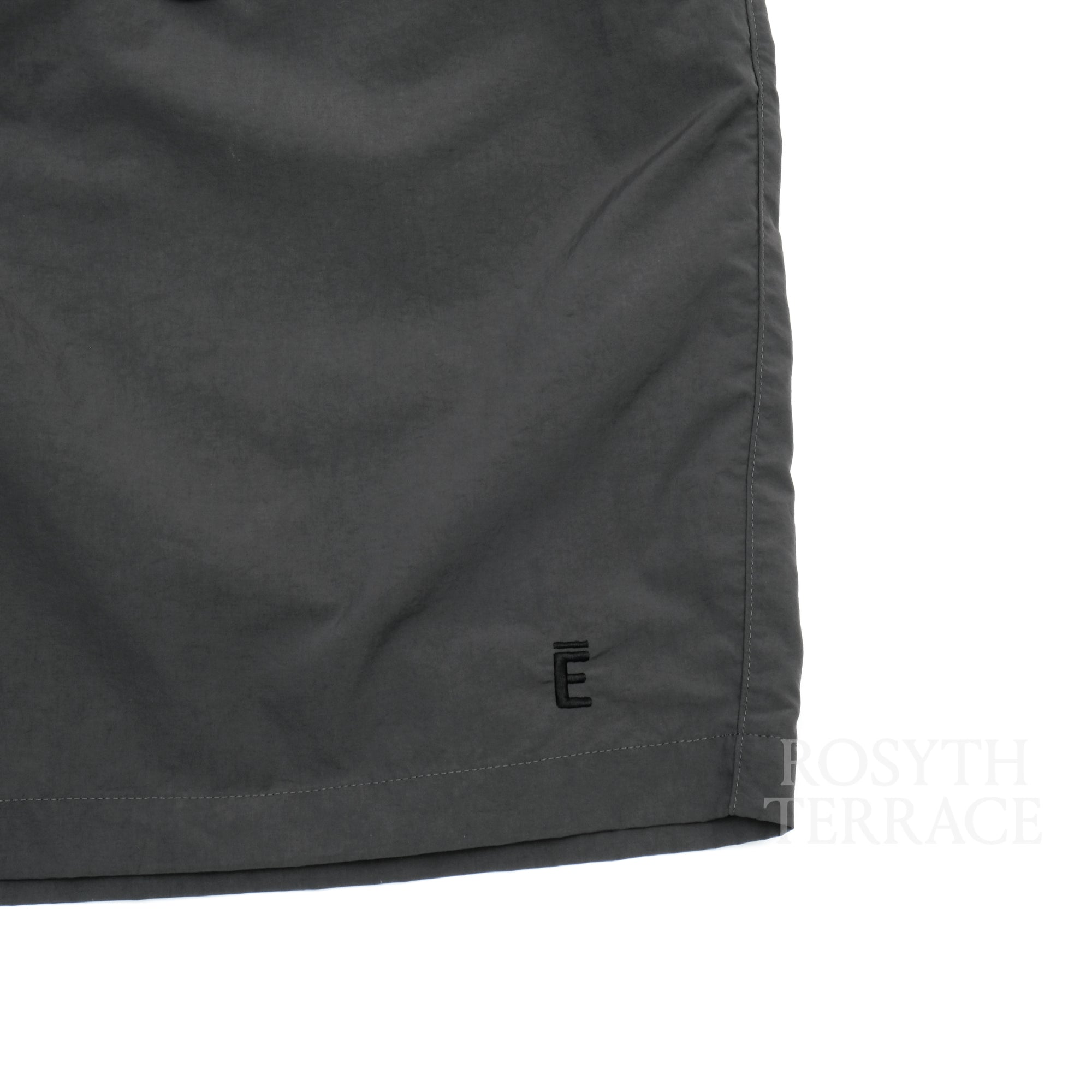 【ENNOY / SS24 NYLON EASY SHORTS (DARK GREY) / SIZE L】