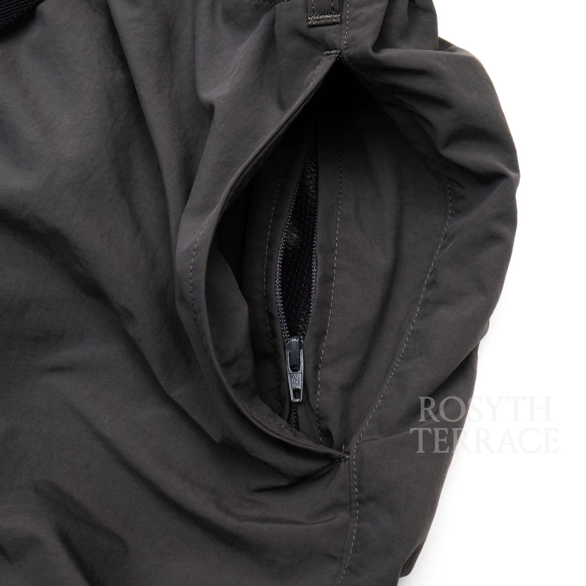 【ENNOY / SS24 NYLON EASY SHORTS (DARK GREY) / SIZE L】