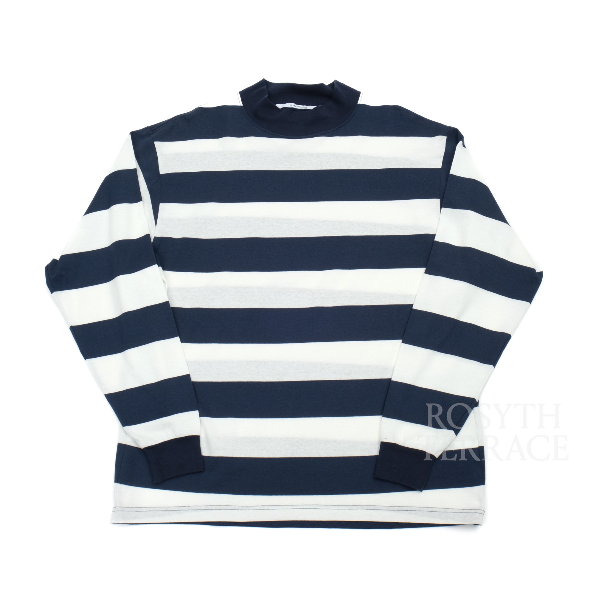 【FUTURE PRIMITIVE / FP MOC BORDER LS (WHITE x NAVY) / SIZE L】