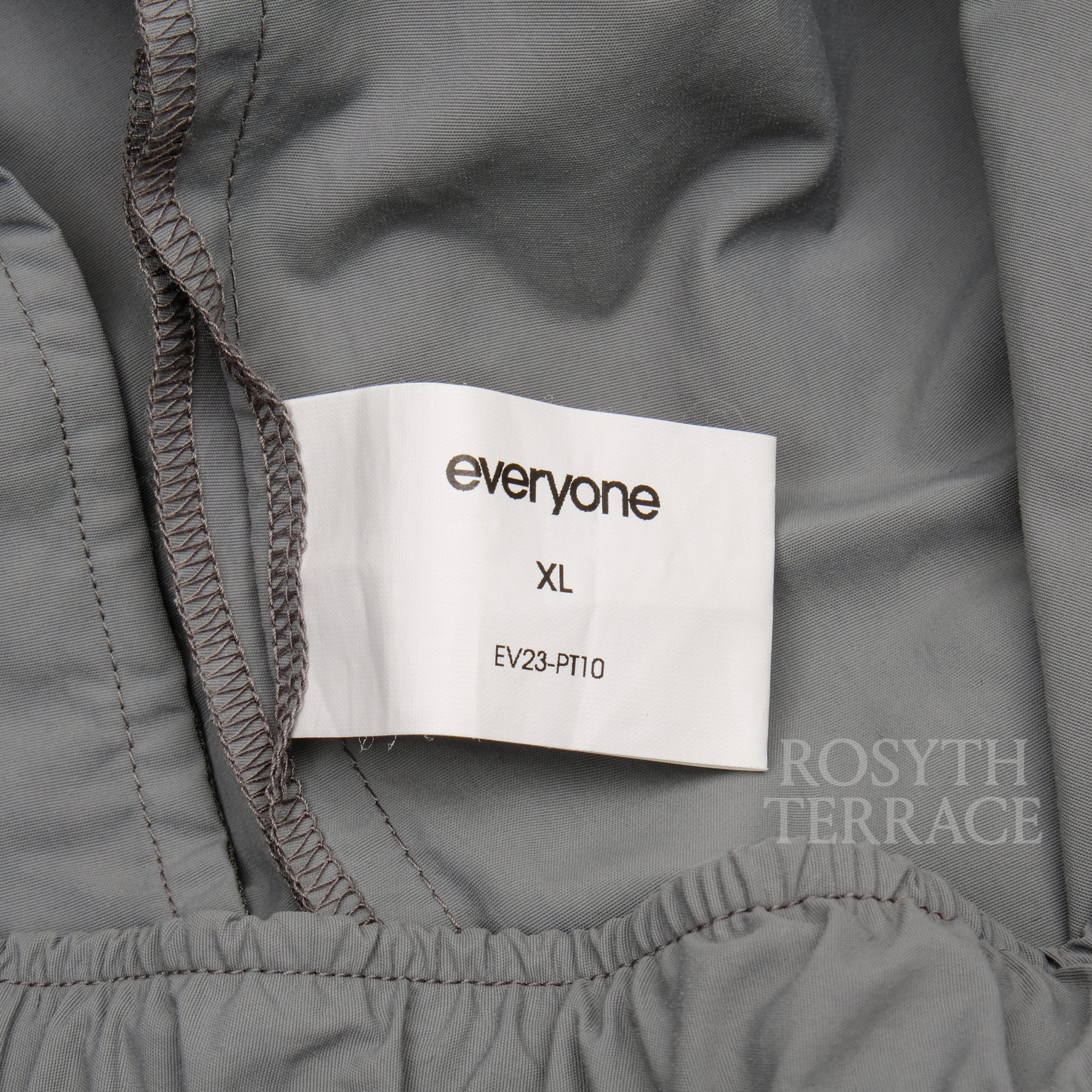 【everyone / NYLON BELTED EASY PANTS / SIZE XL】
