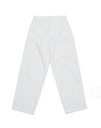 【SO SHOP & HOSTEL / 5 POCKET TWILL PANTS (WHITE) / SIZE L】