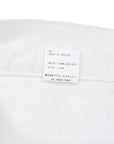 【SO SHOP & HOSTEL / 5 POCKET TWILL PANTS (WHITE) / SIZE L】