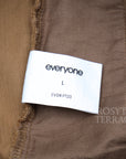 【everyone / CORDUROY BELTED EASY PANTS / SIZE L】