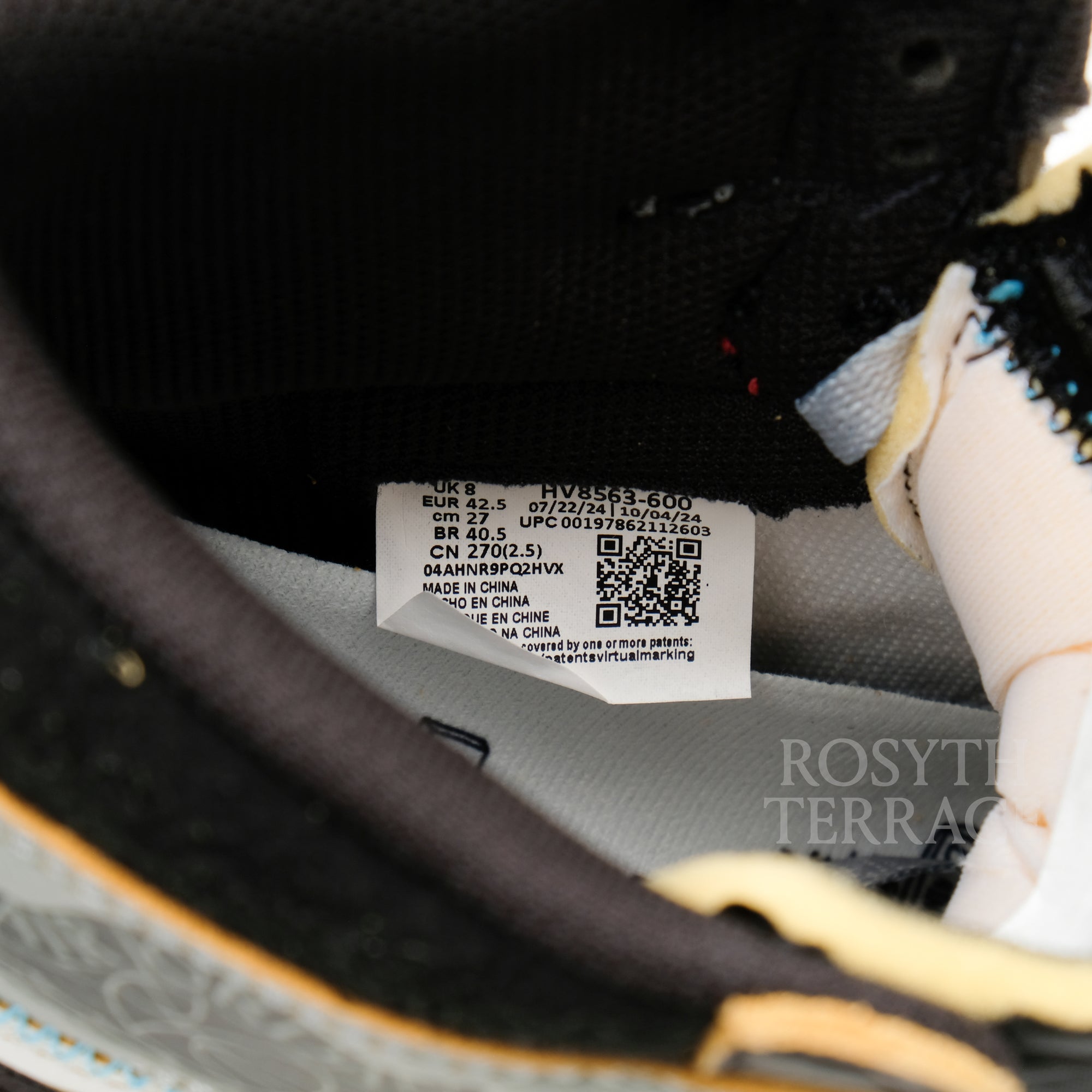 【UNION LA x JORDAN / AIR JORDAN 1 RETRO HIGH OG SP / US9】