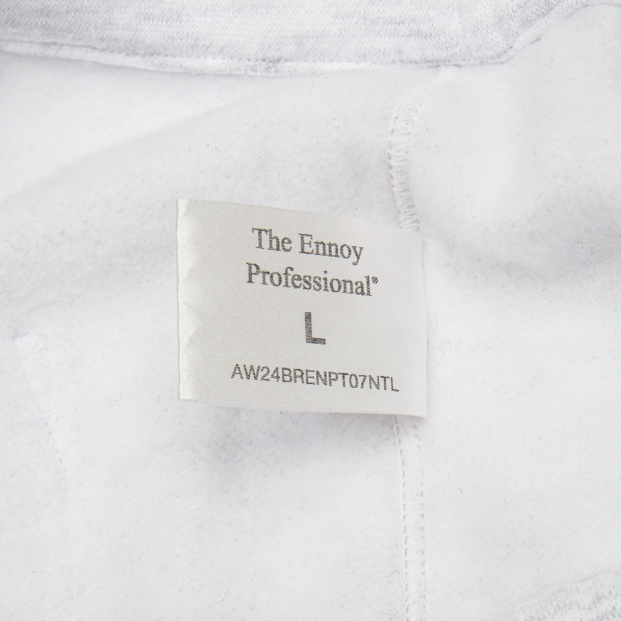 【ENNOY / AW24 ELECTRIC LOGO SWEATPANTS (ASH GRAY) / SIZE L】